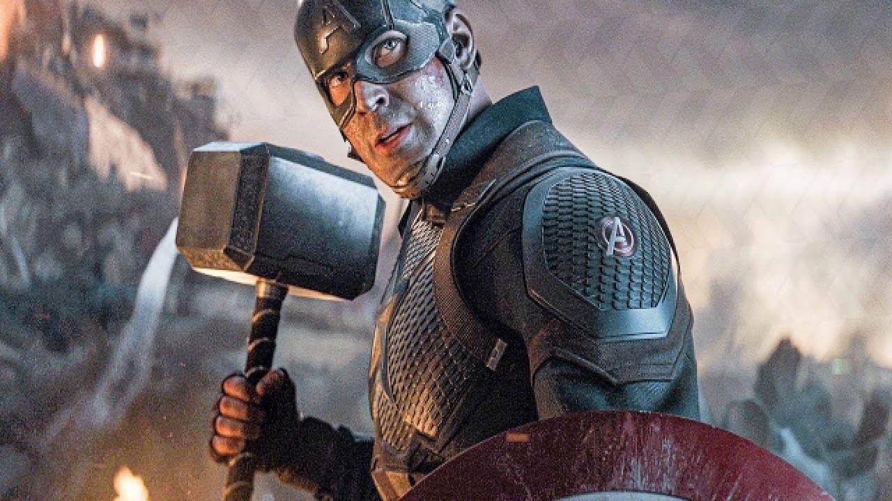 captain america with thor hammer funko