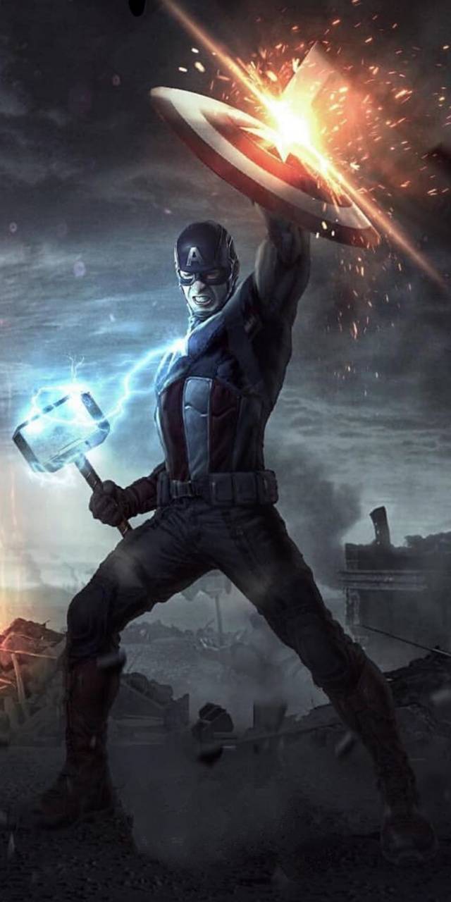 Captain America Mjolnir Wallpapers Top Free Captain America Mjolnir Backgrounds Wallpaperaccess 6653