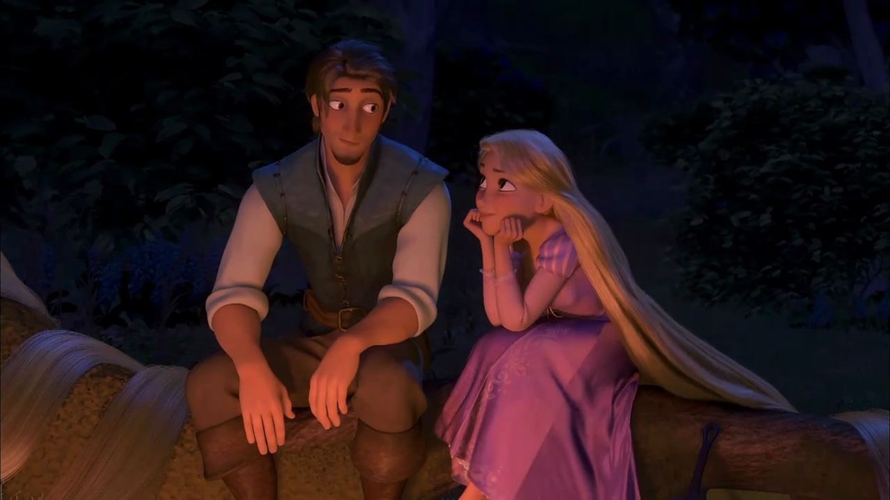 1280x720 Disney Tangled Flynn Rapunzel Pascal And Prince Tangled Wallpaper & Background Download