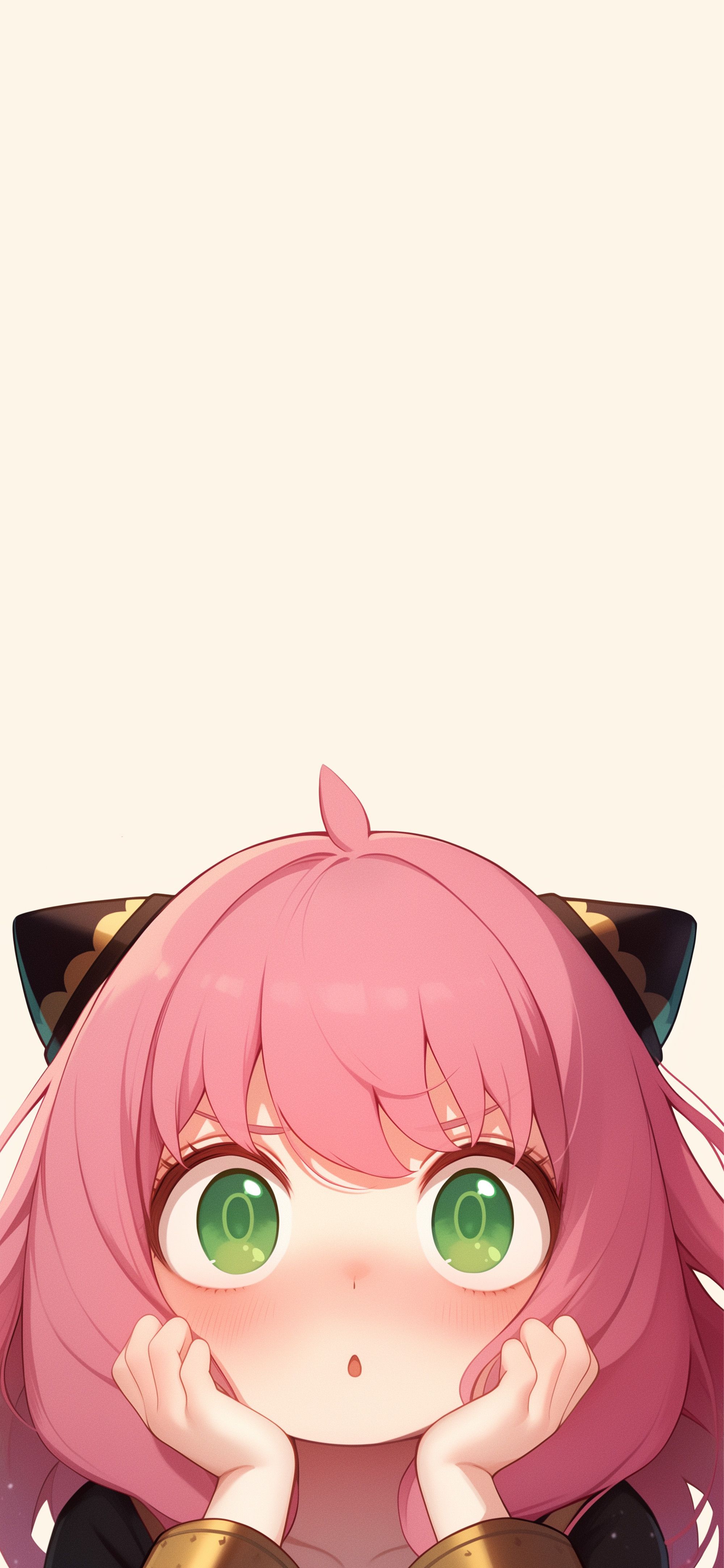 2000x4329 Cute Anya Spy x Family Minimalist Wallpaper