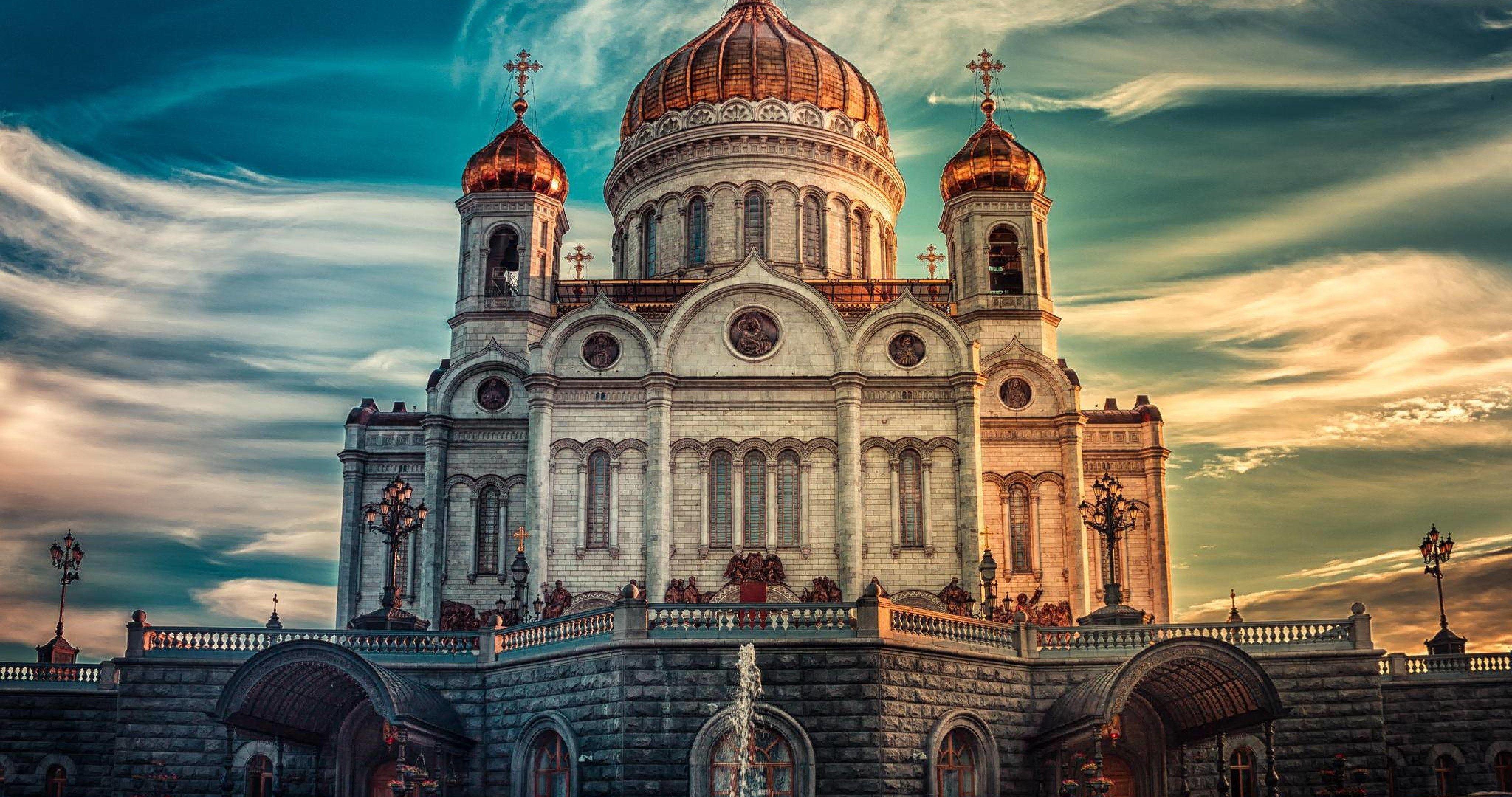 4096x2160 russia cathedral 4k ultra HD wallpaper. ololoshenka