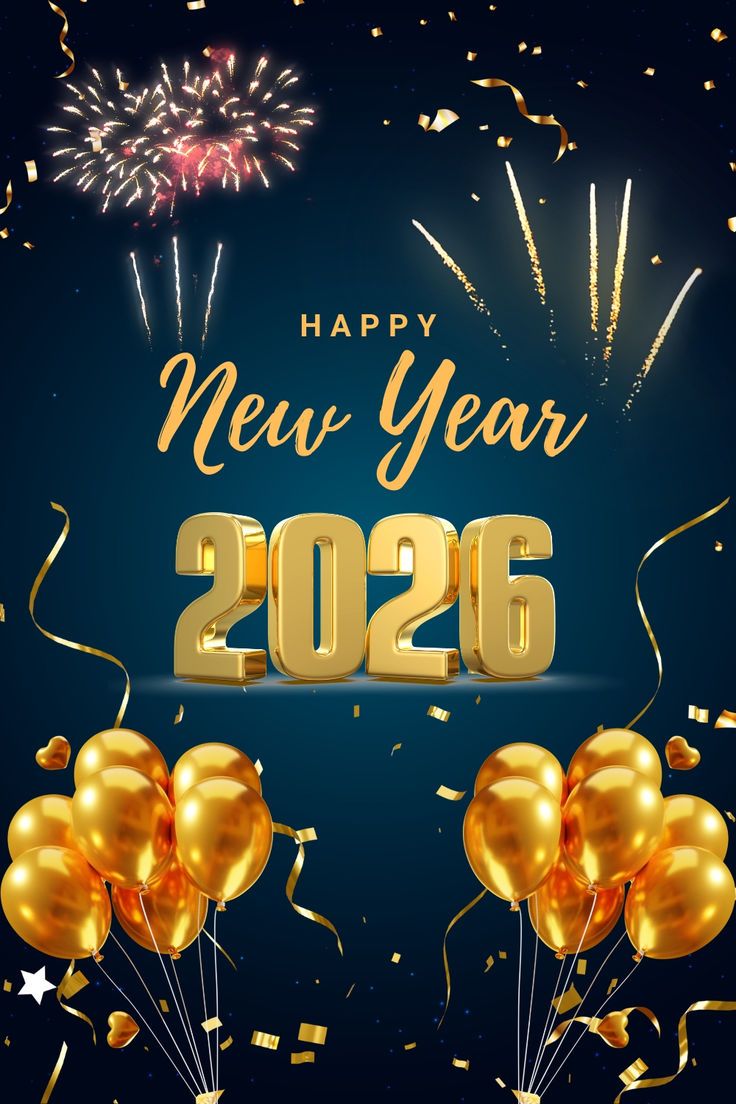 736x1104 Heartfelt Happy New Year 2026 Wishes for Friends & Family