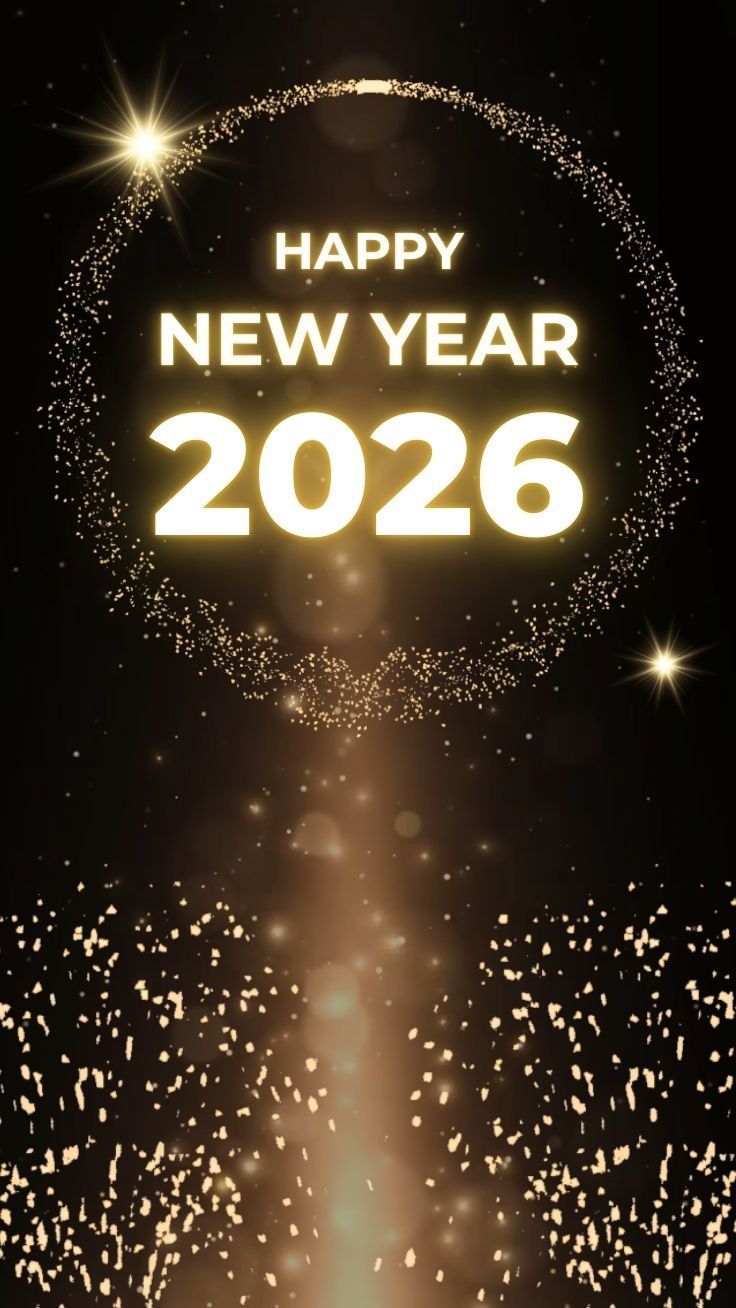 736x1308 Welcome 2026 in Style with HD Image and Vibrant Wallpaper!