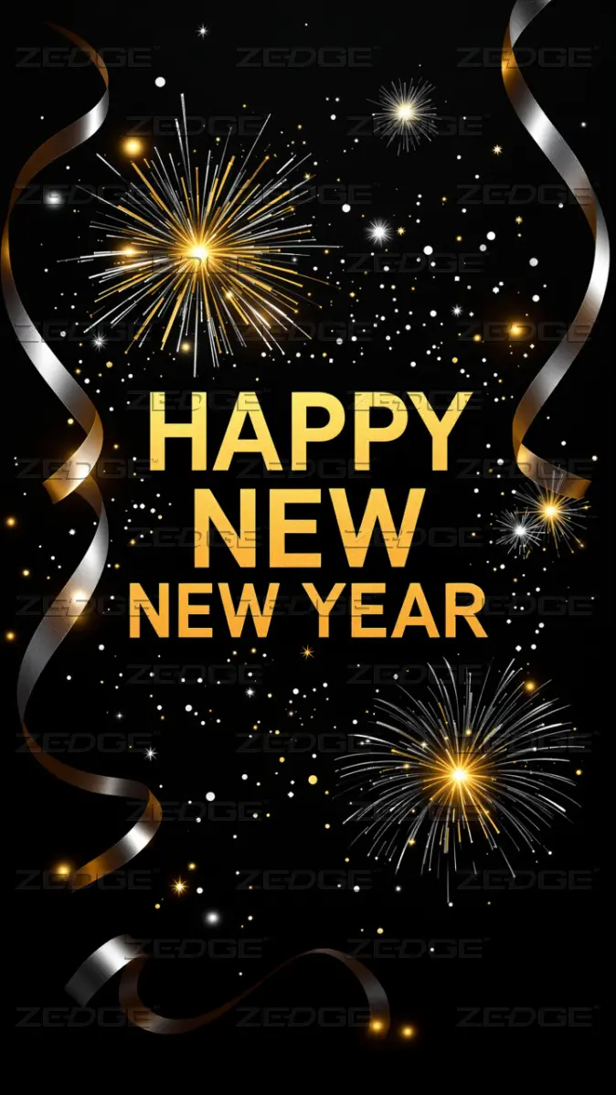 674x1198 Happy New Year 2026 wallpaper by New Year Celebrations