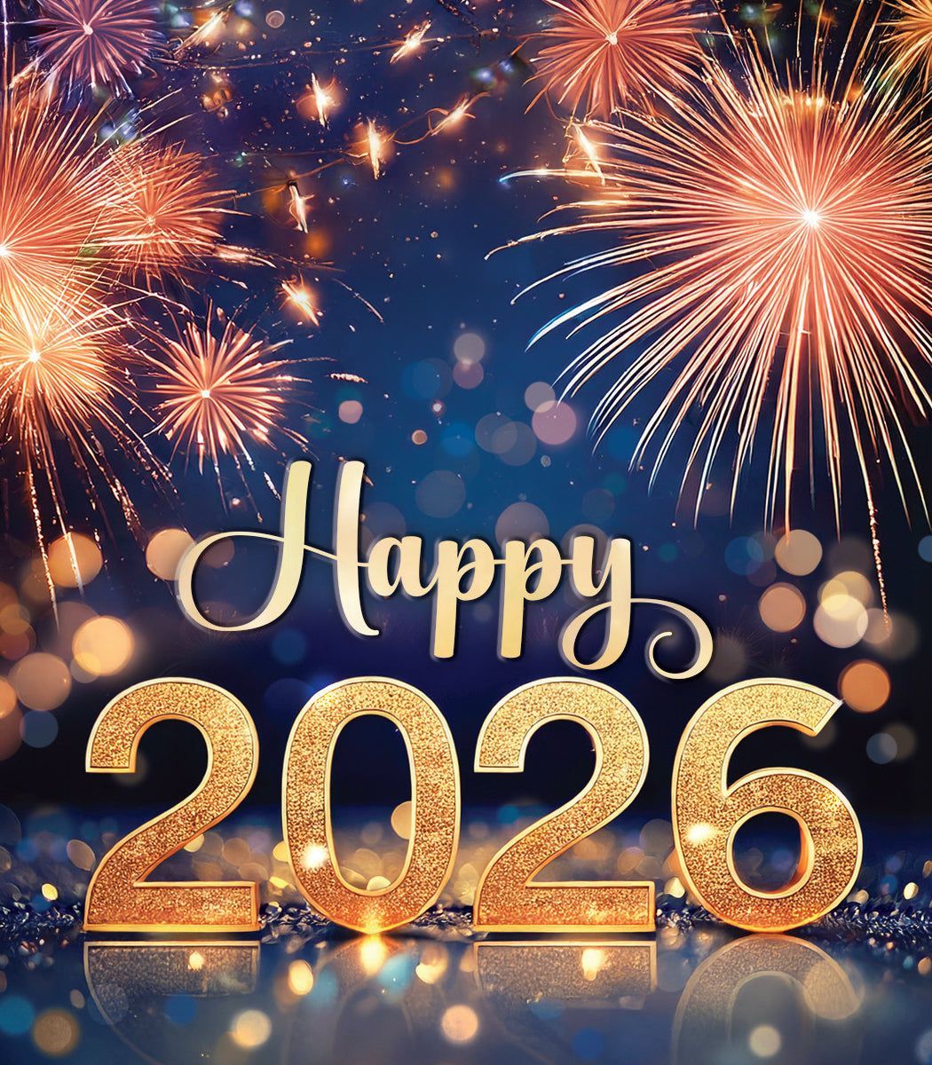 1050x1200 Happy New Year Tear Off Calendar With Business Card Magnet
