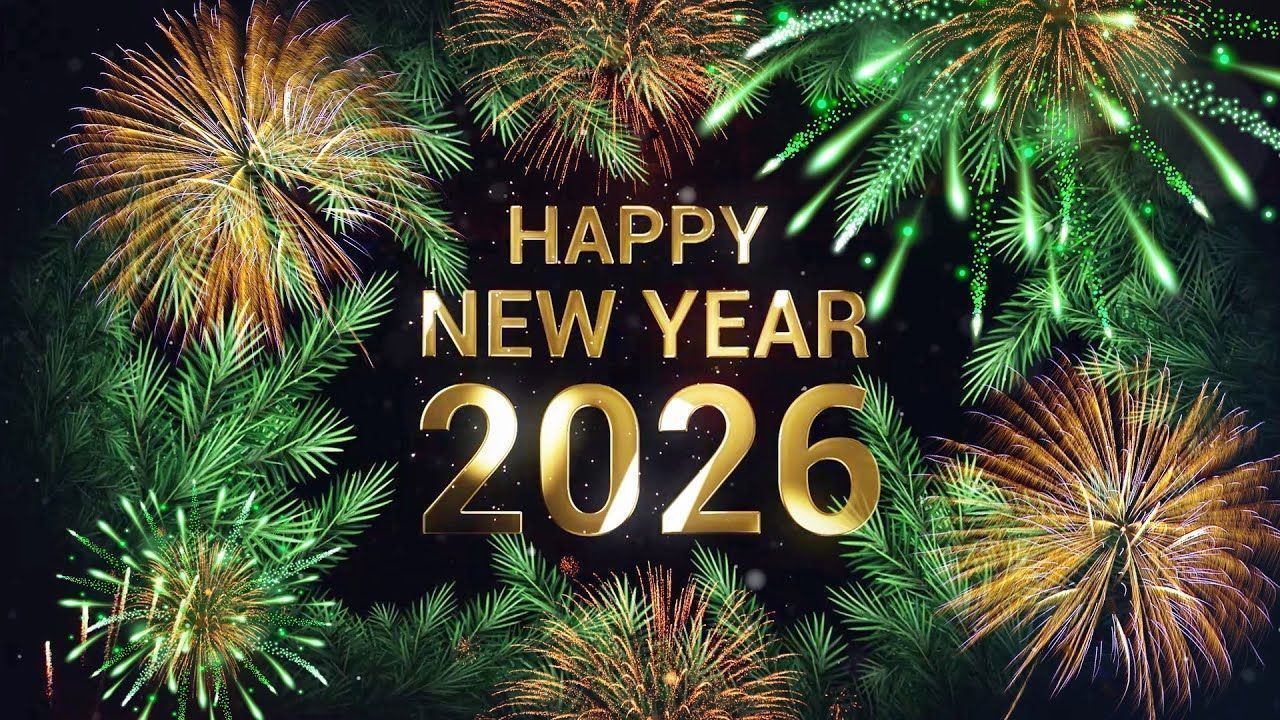 1280x720 Happy New Year 2026 Wishes