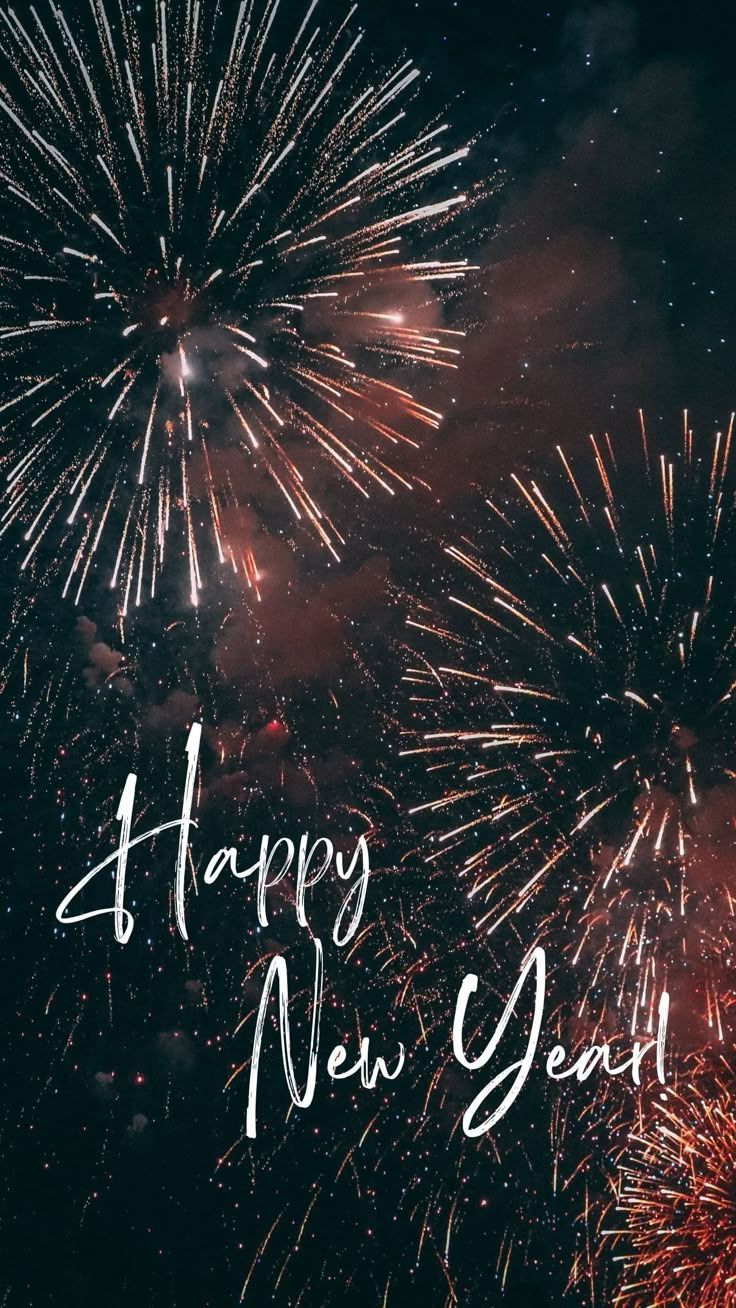 736x1308 Happy New Year 2026 iPhone Wallpaper (HD Free)