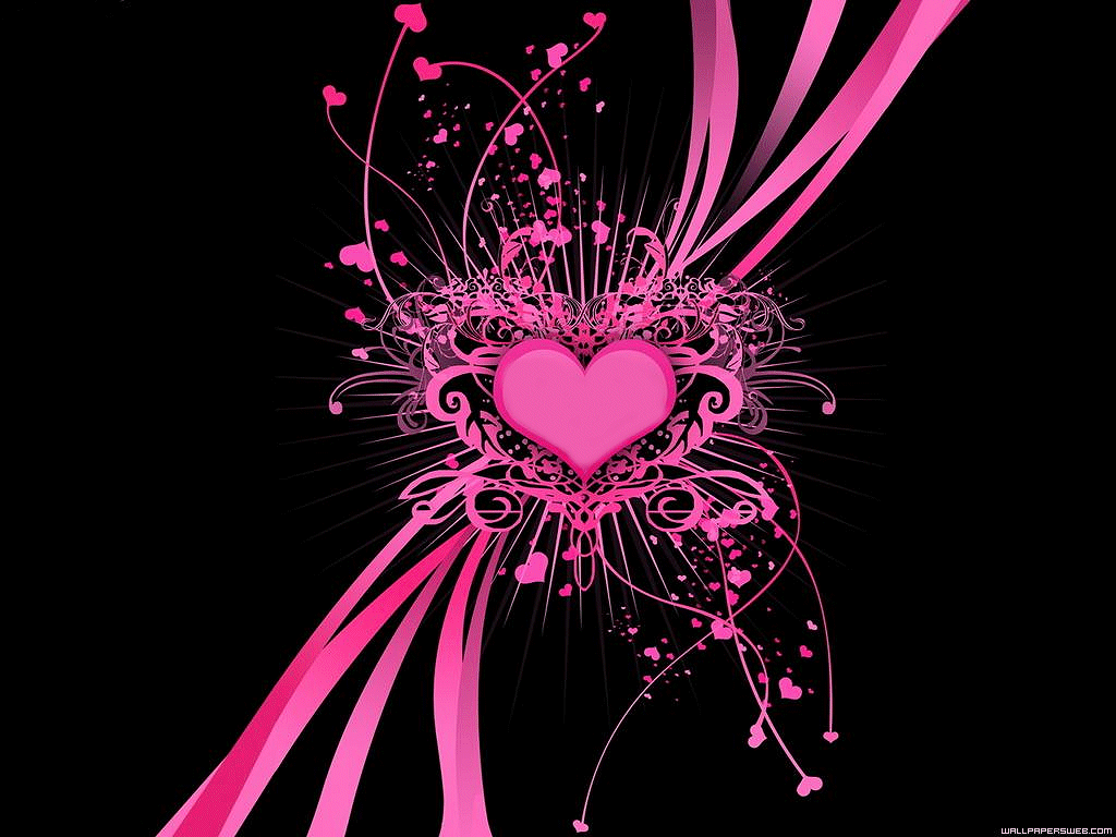 Black And Pink Background Design