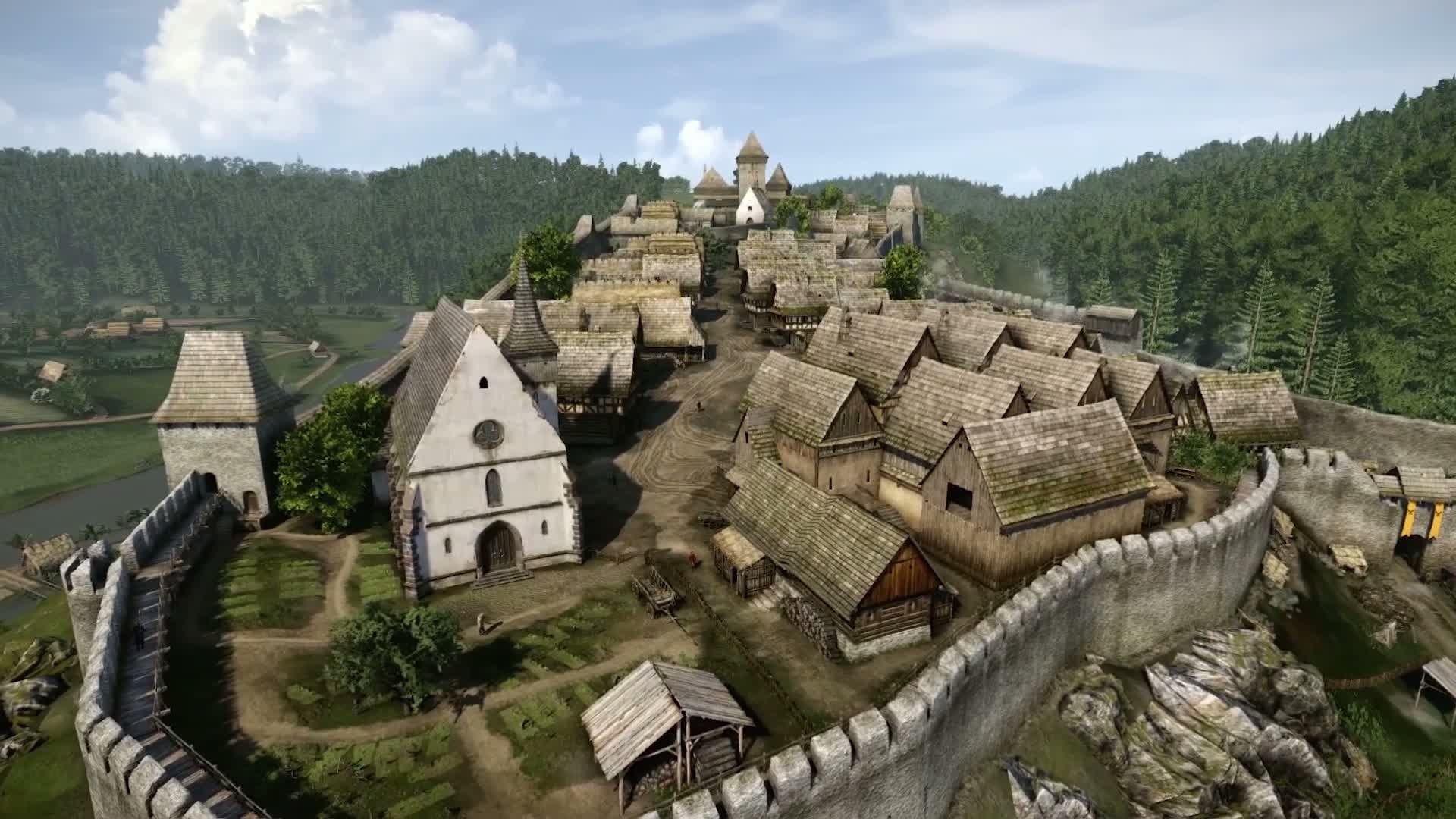 1920x1080 Village game application, video games, Kingdom Come: Deliverance