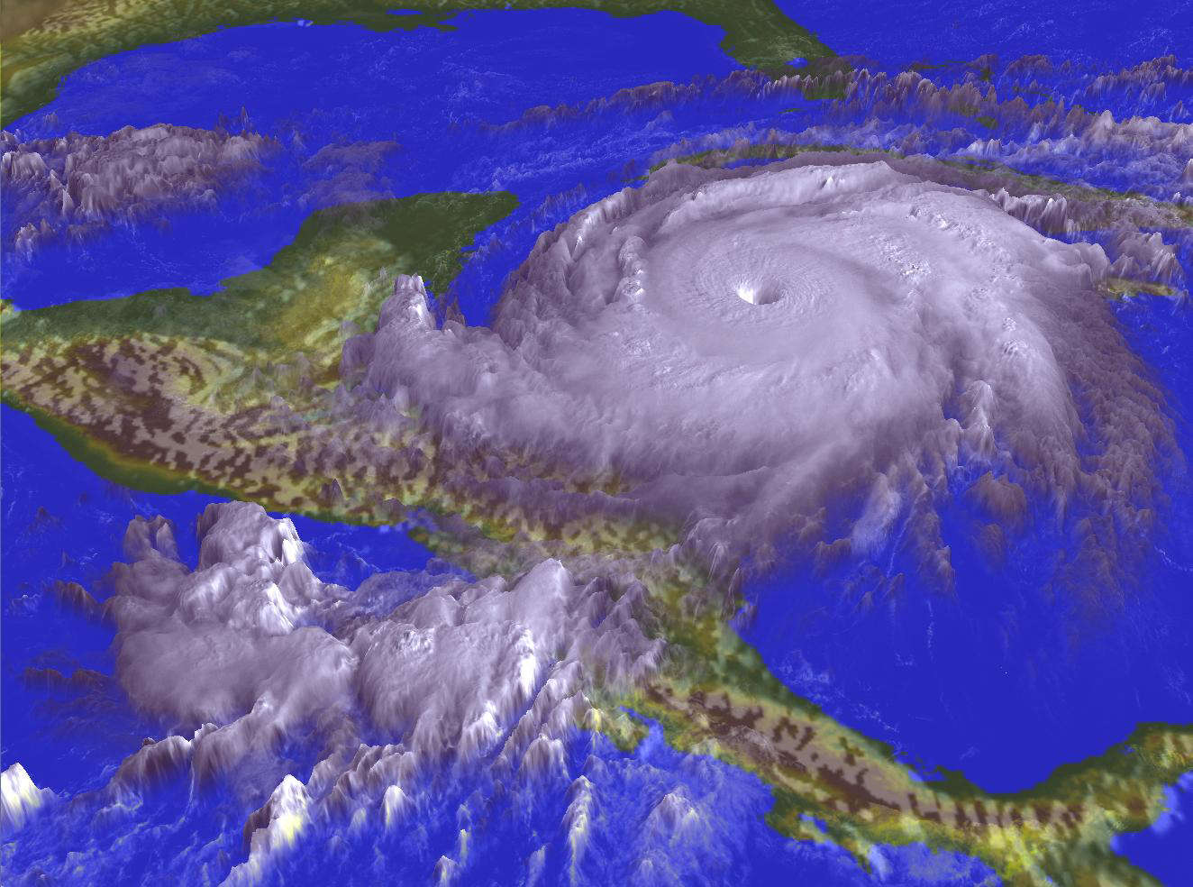 1324x984 Hurricane Mitch, Is Gone Now