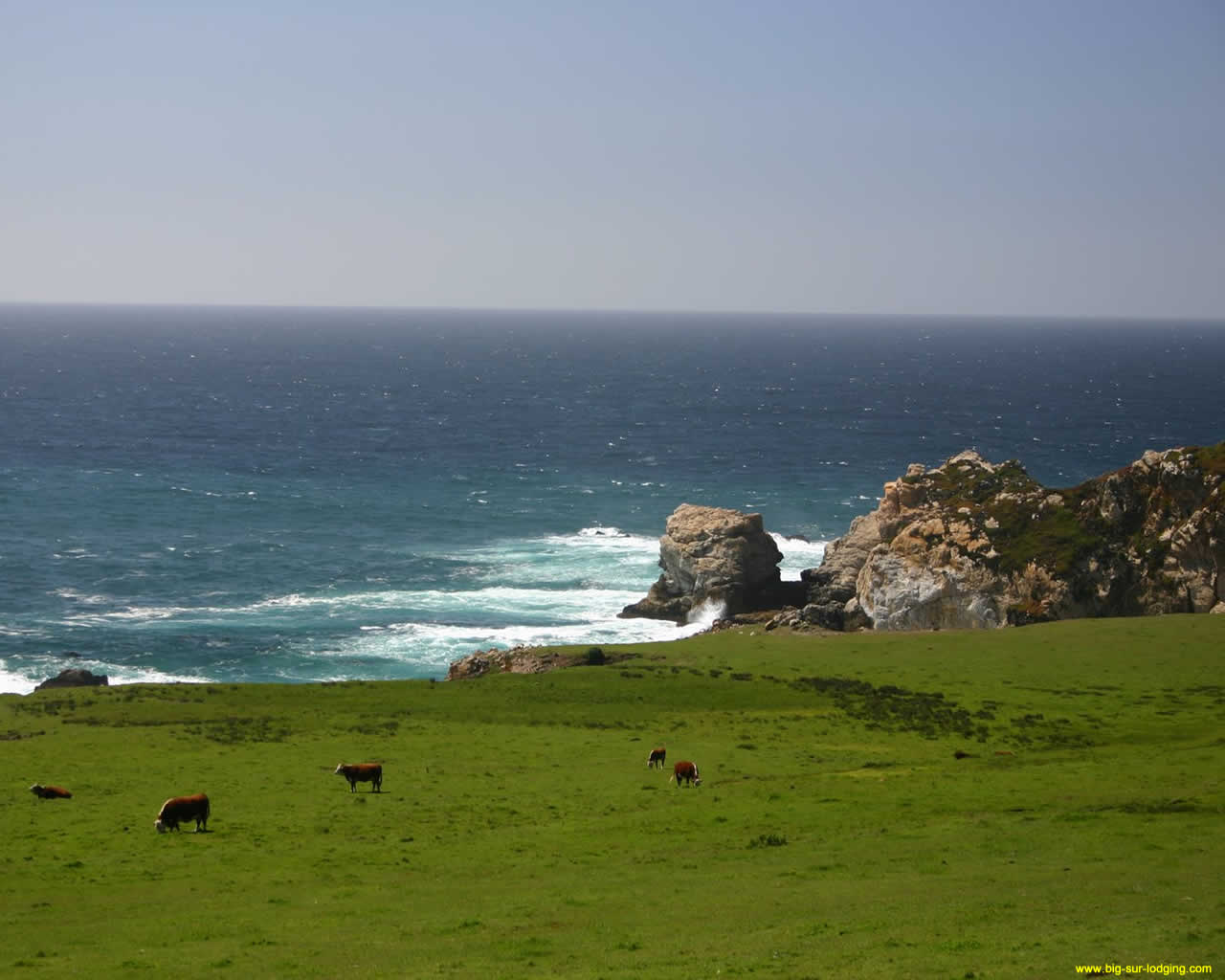 1280x1024 Big Sur California Scenic Pacific Coast Highway 1 Vacation Drive