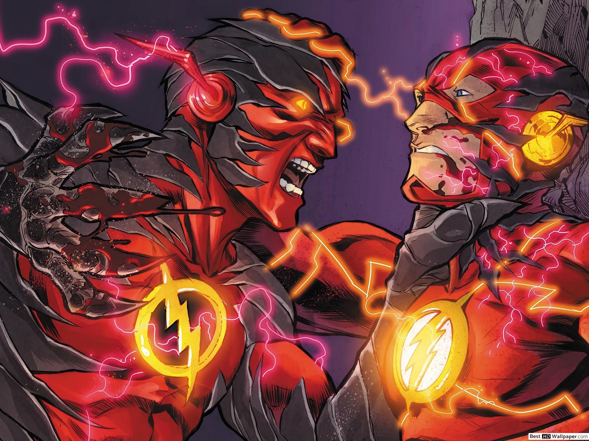 2048x1536 Reverse Flash Vs The Flash HD wallpaper download