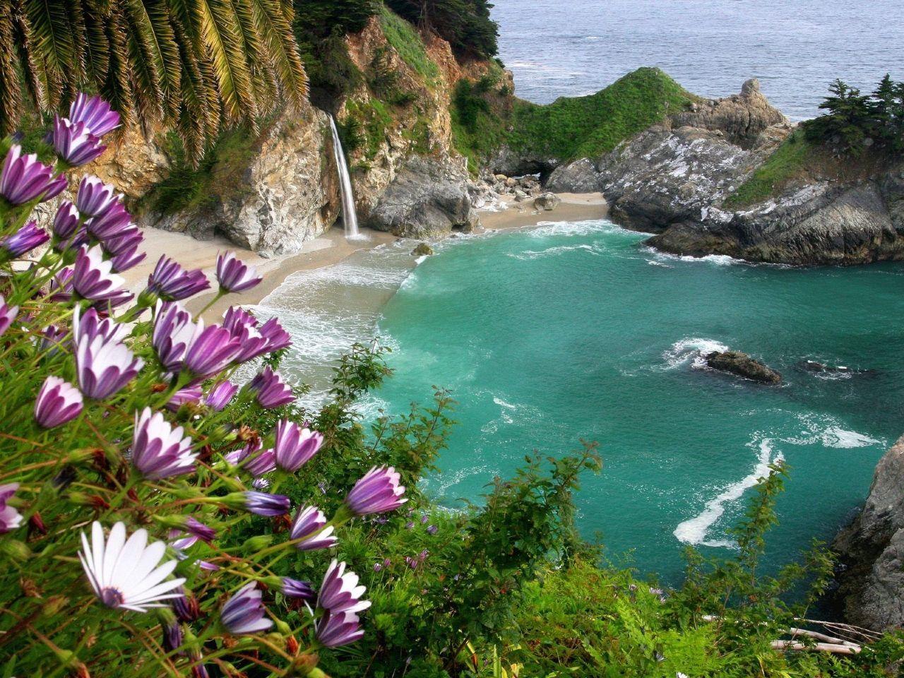 1280x960 McWay Falls at Julia Pfeiffer Burns State Park, Big Sur