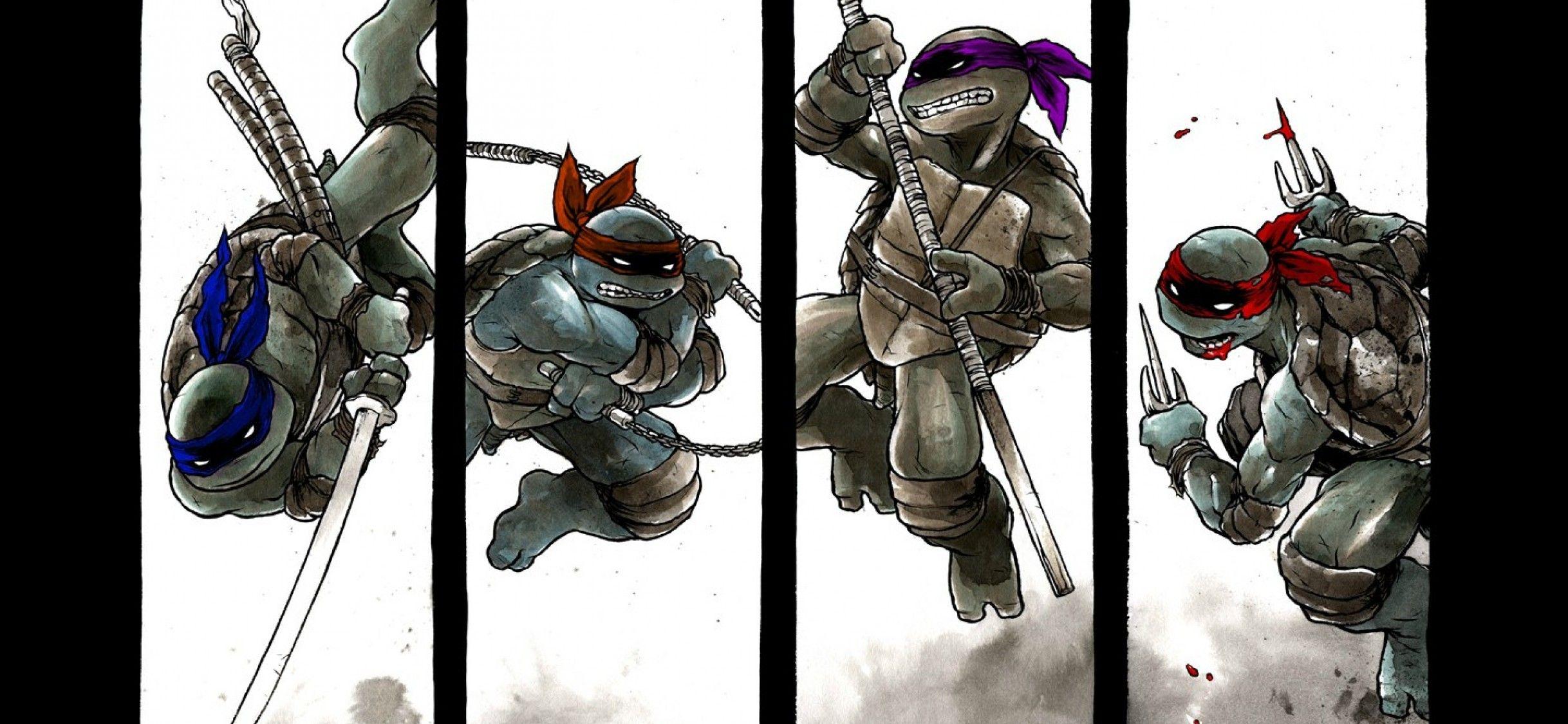2436x1125 Teenage Mutant Ninja Turtles HD Wallpaper iPhone X Wallpaper