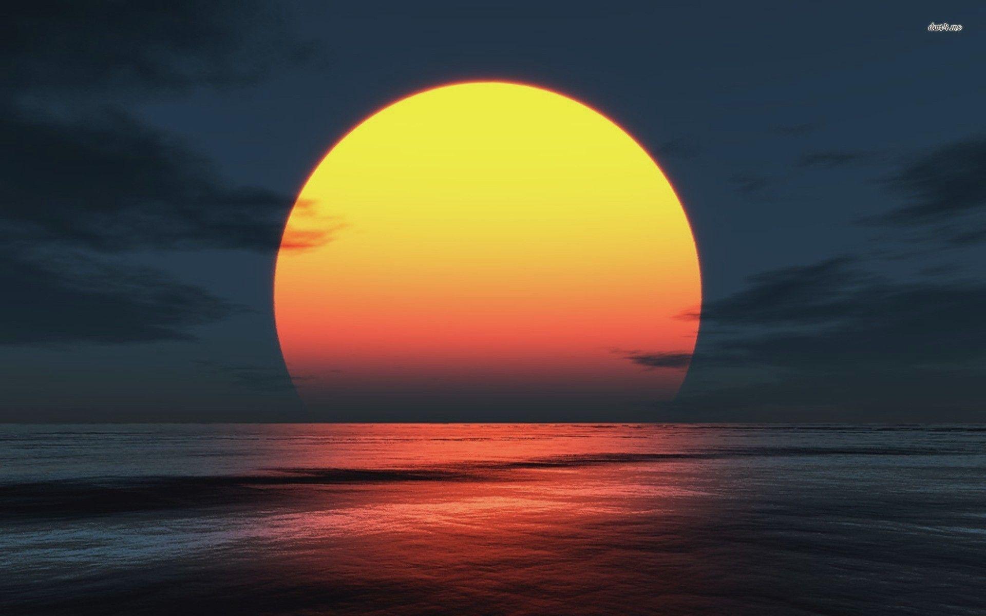 1920x1200 Hình ảnh tuyệt vời Hình nền Hoàng hôn Thiên nhiên