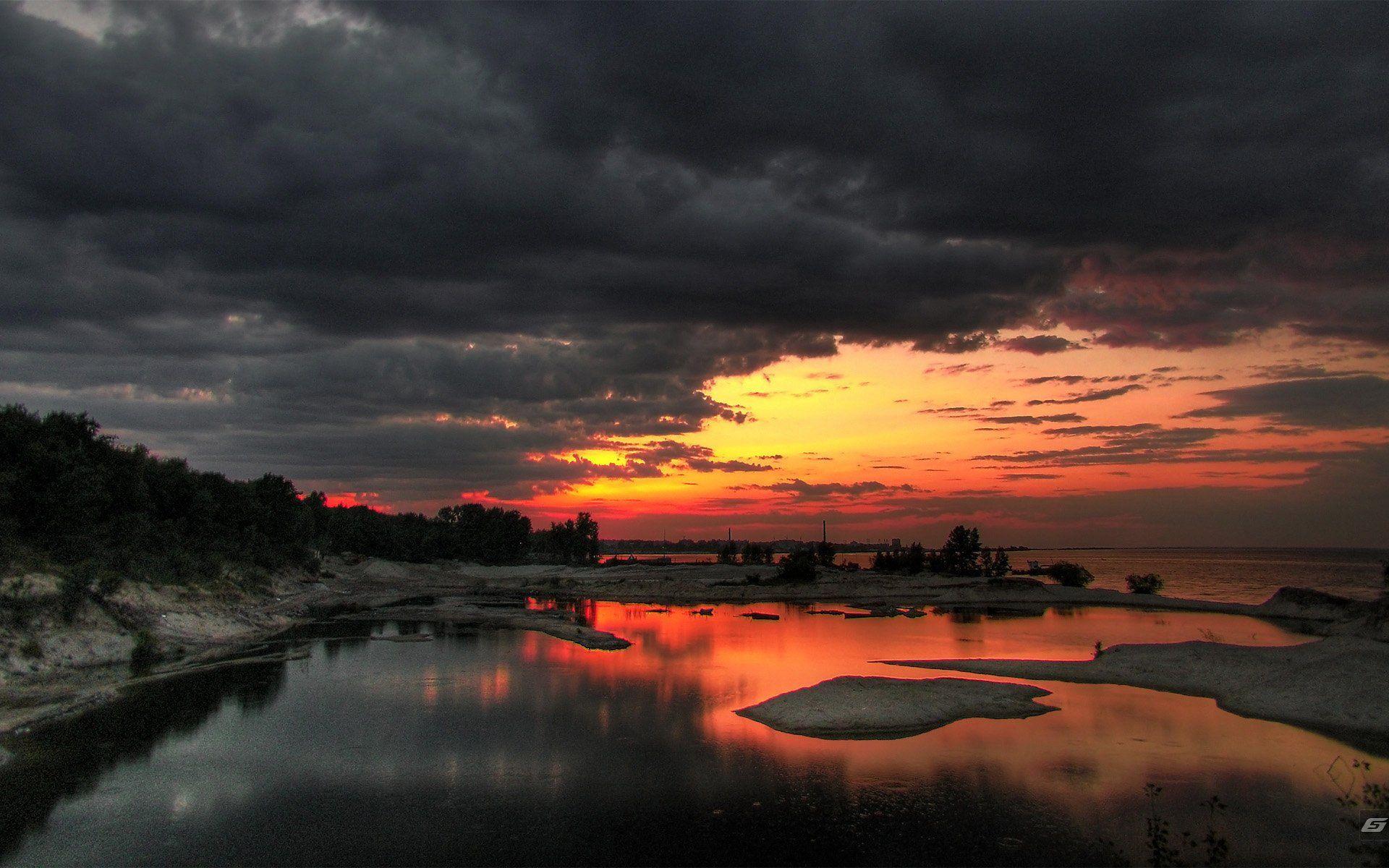 1920x1200 Sunset HD Hình nền và Hình nền