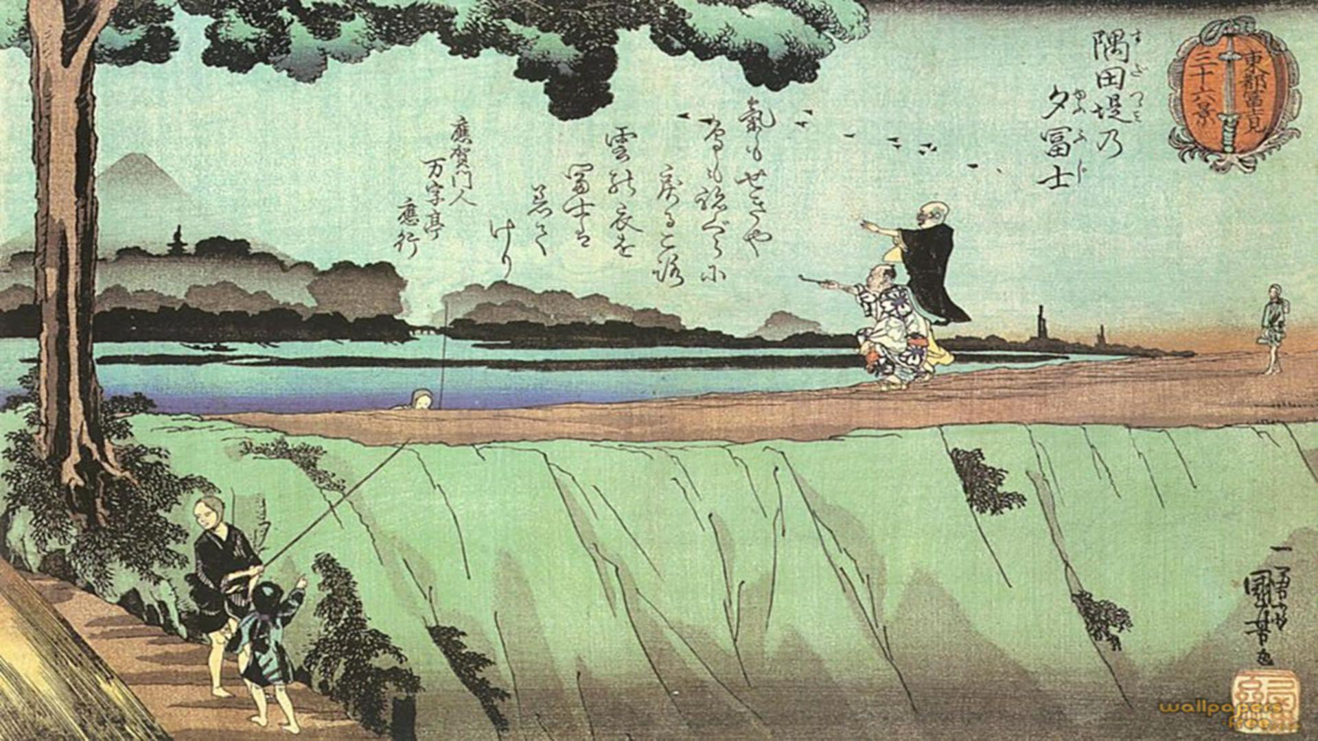 1920x1080 Japanese Art Wallpaper