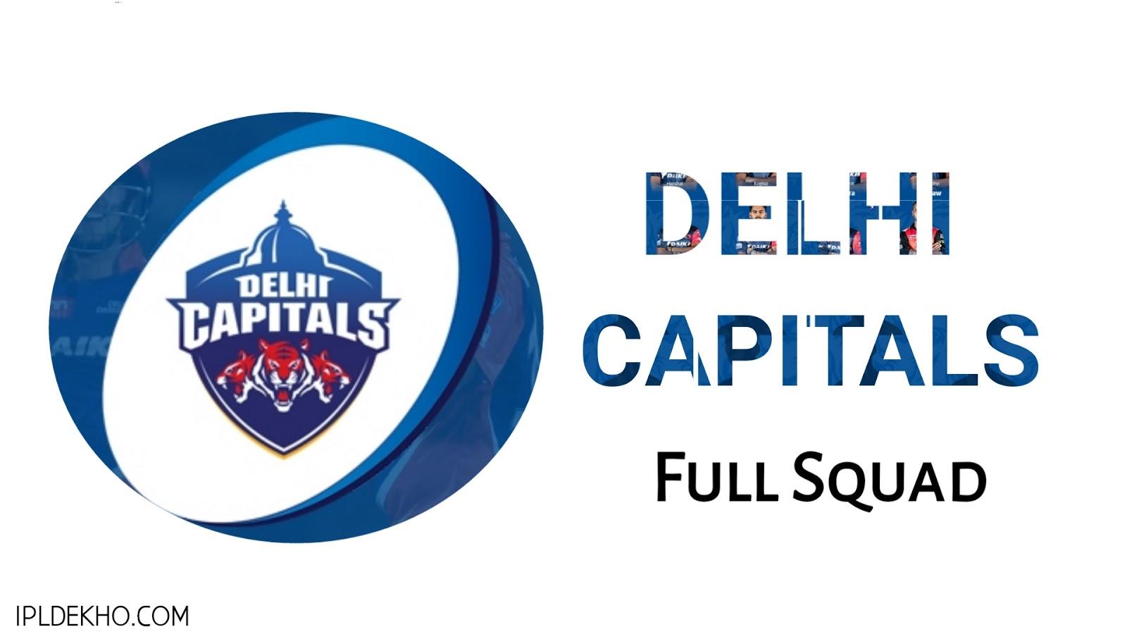1600x900 Indian Premier League Full Squad Of Delhi Capitals