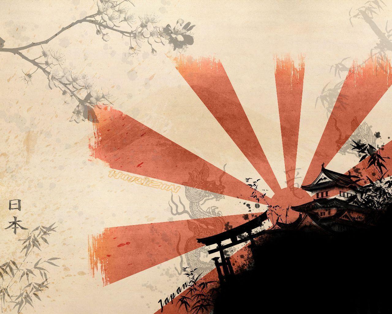 1280x1024 Japanese Art Wallpaper