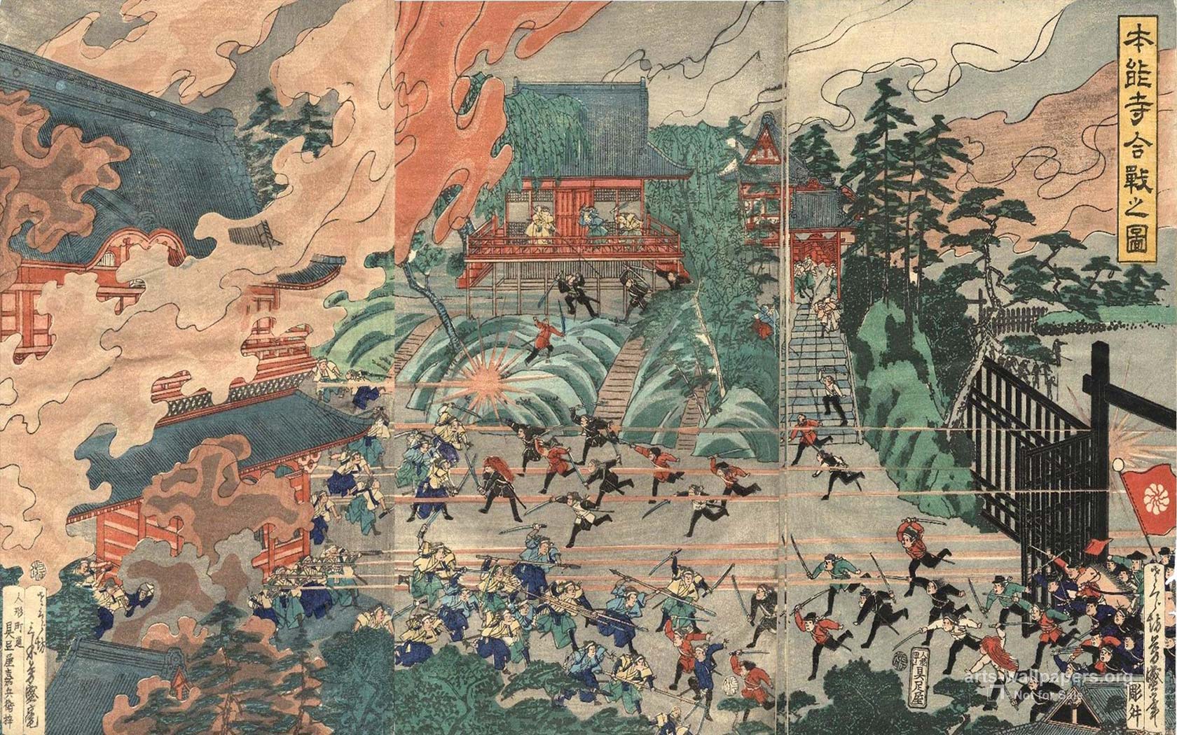 1680x1050 Asian Art Wallpaper Desktop