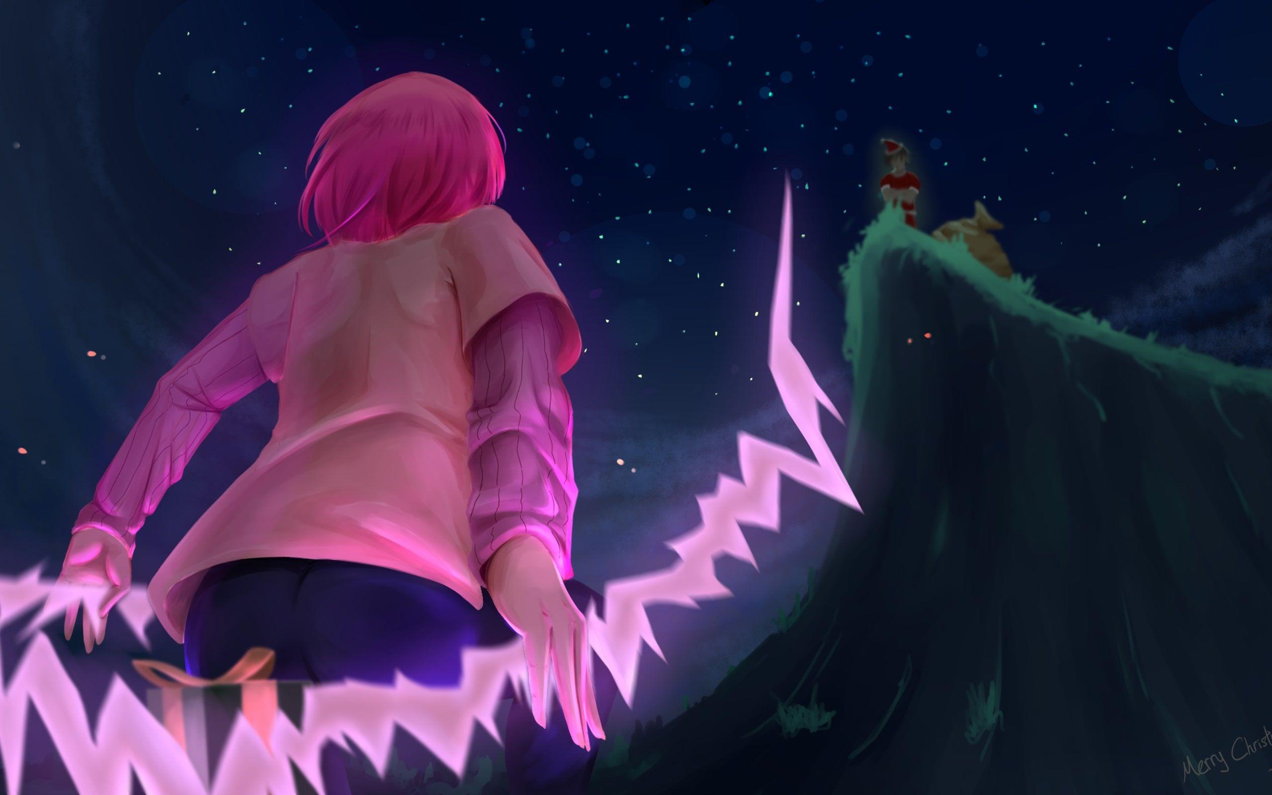 2560x1600 Wallpaper Of Gowther, Pink Hair, The Seven Deadly Sins