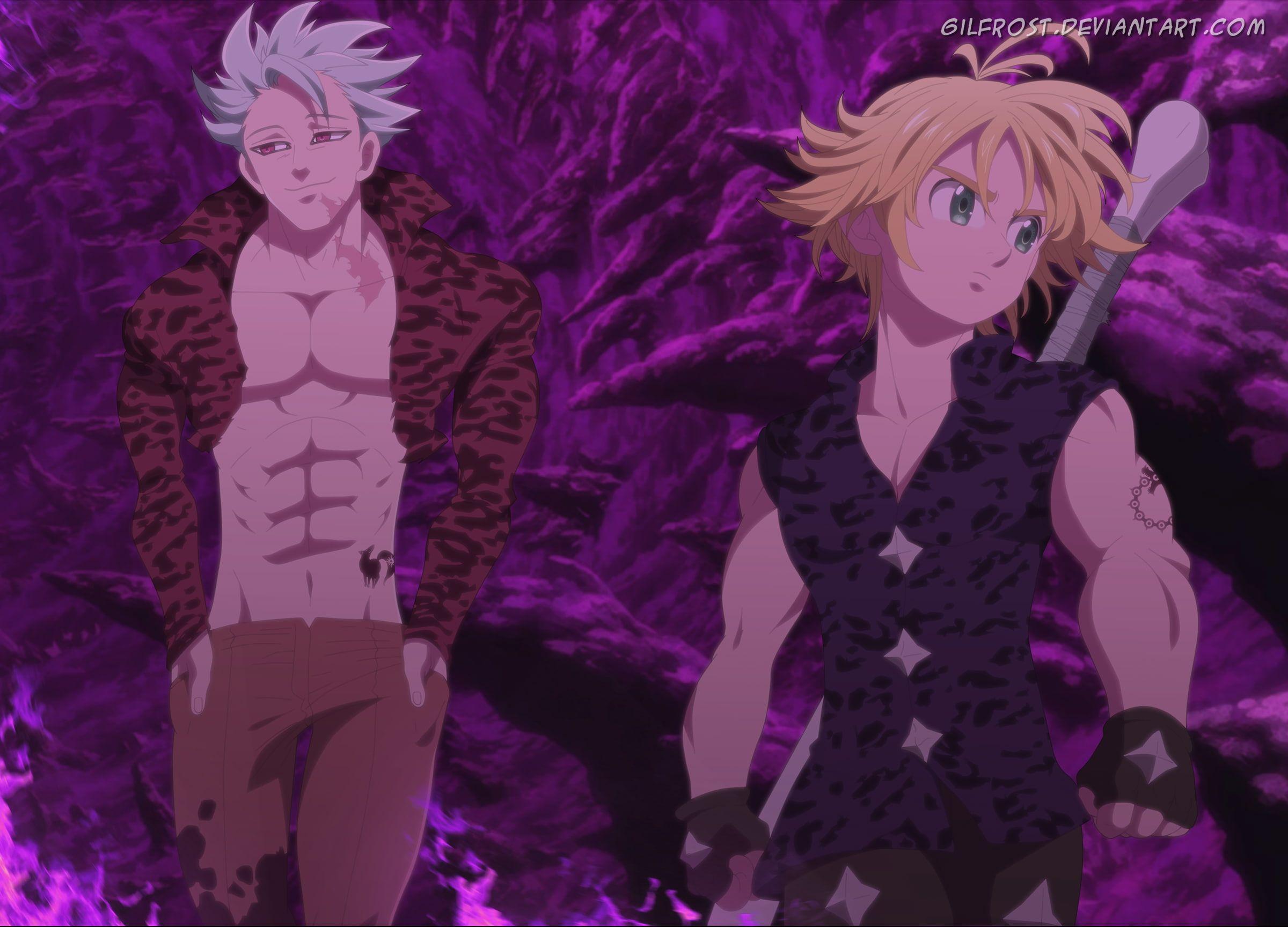 2400x1728 5760x1080px. free download. HD wallpaper: Anime, The Seven
