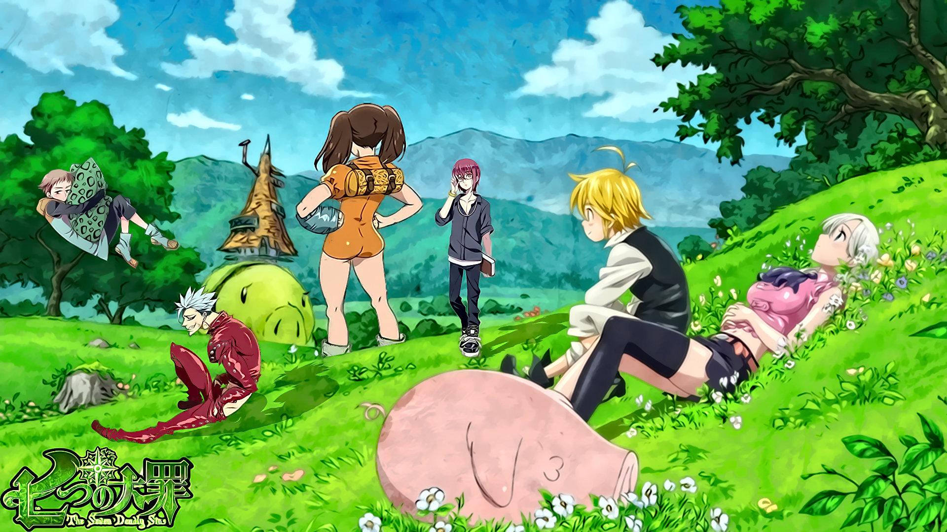 1920x1080 The Seven 7 Deadly Sins wallpaper HD for desktop background