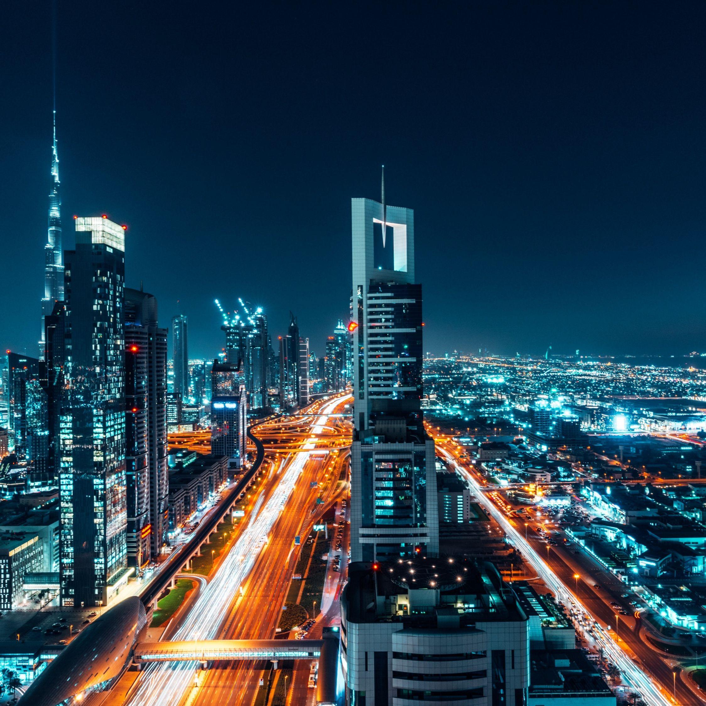 2248x2248 Download 2248x2248 wallpaper dubai, city, buildings, cityscape
