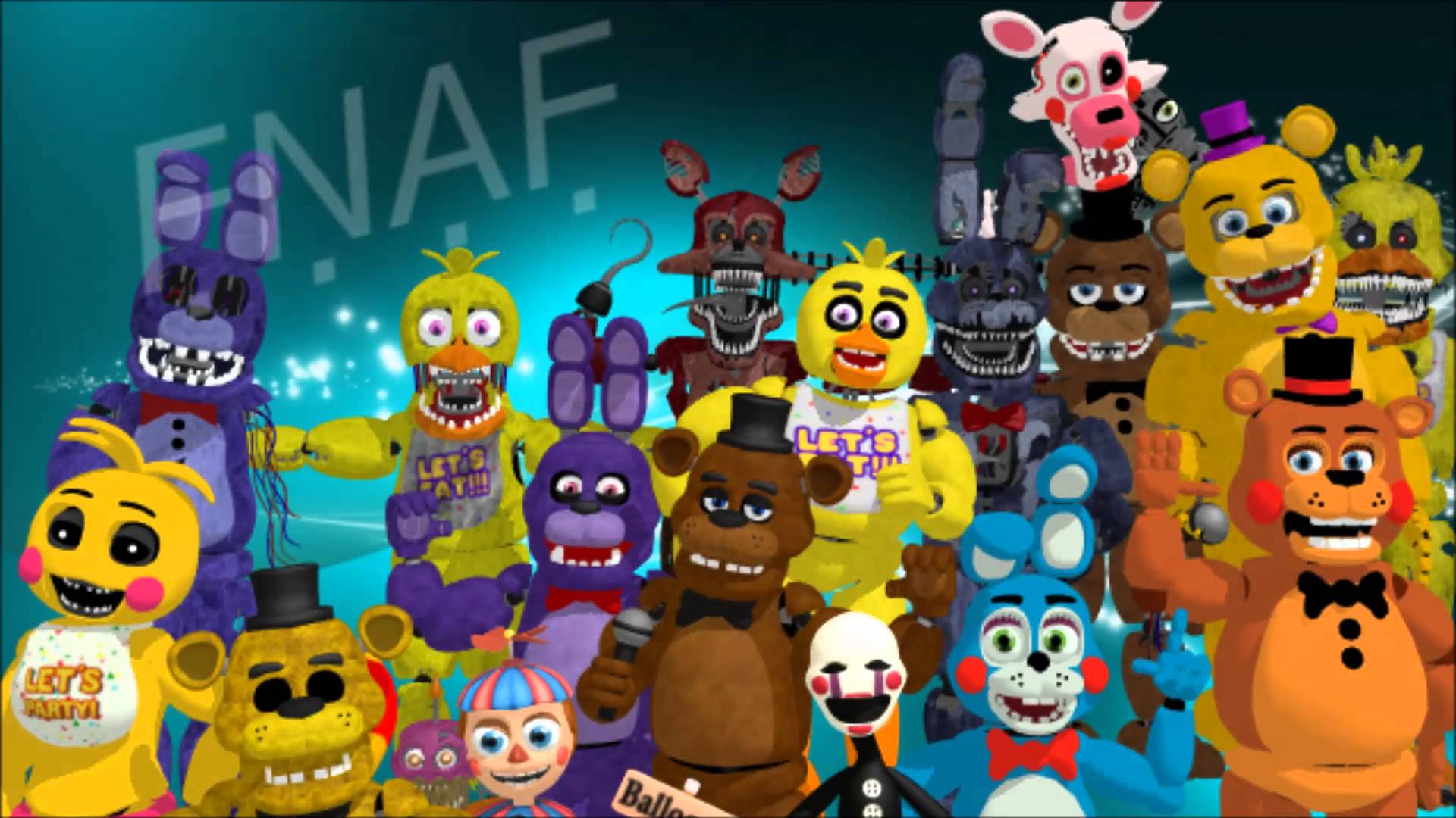 Fnaf 2 Wallpaper  Download to your mobile from PHONEKY