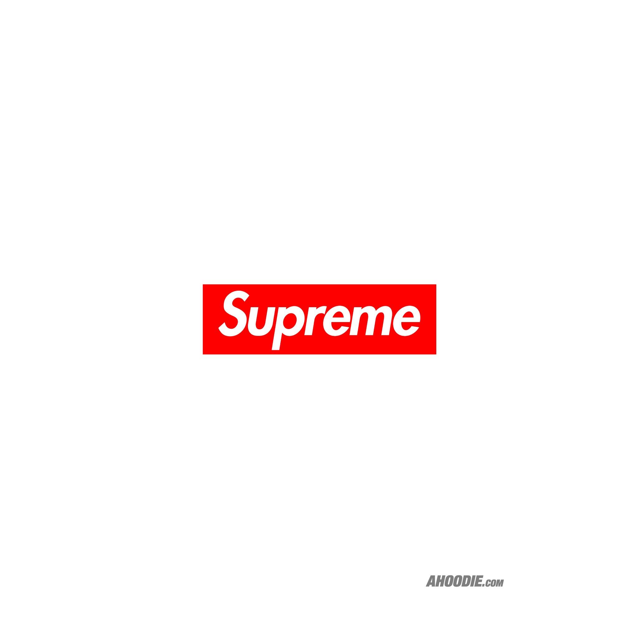 supreme blurred logo