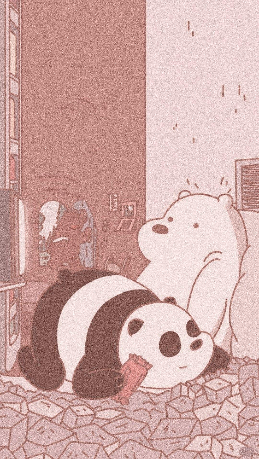 Aesthetic Cute Ice Bear Wallpaper Download  MobCup