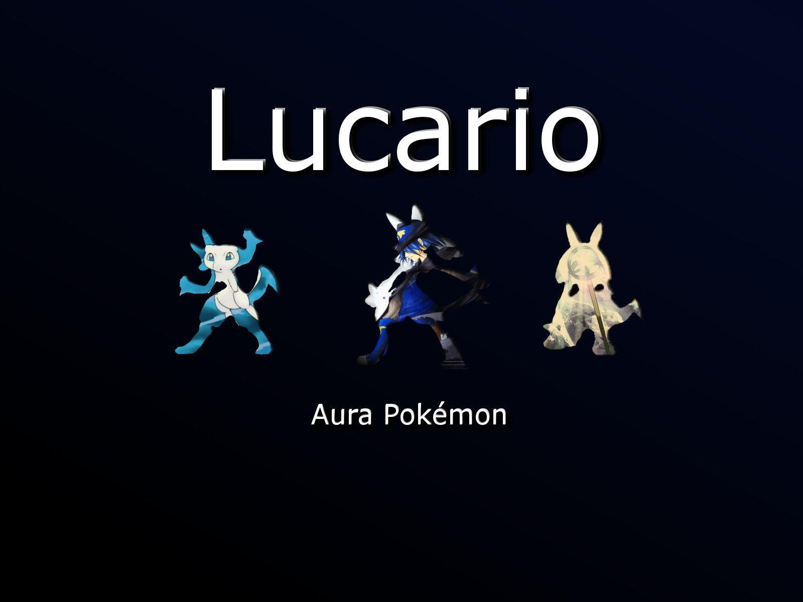 1600x1200 Pokemon) Lucario Background [OC]