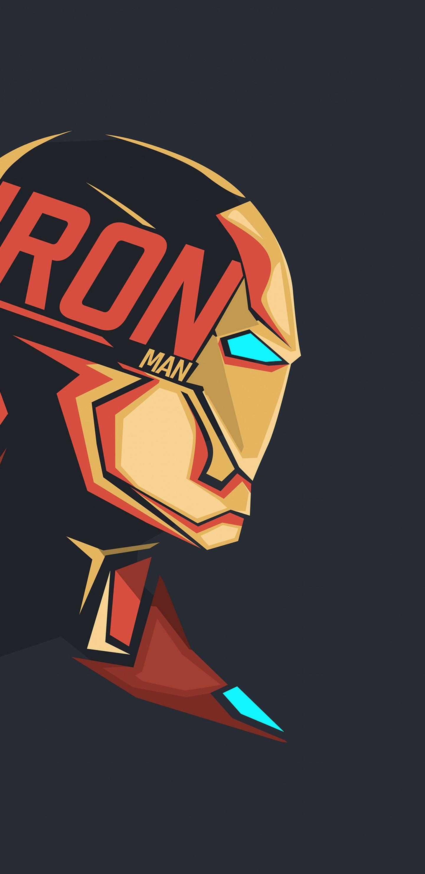 1440x2960 Download 1440x2960 wallpaper headshot, superhero, marvel, iron man