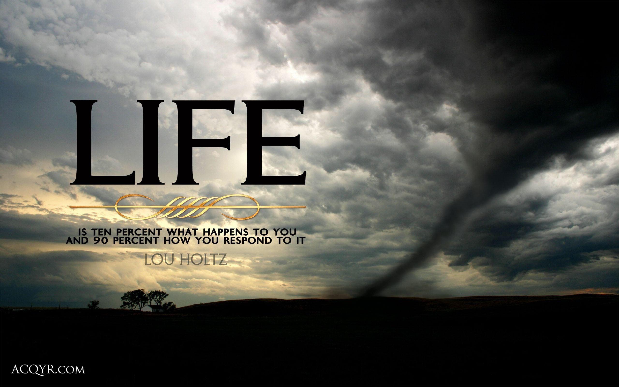 2560x1600 Nature Wallpaper with Quotes