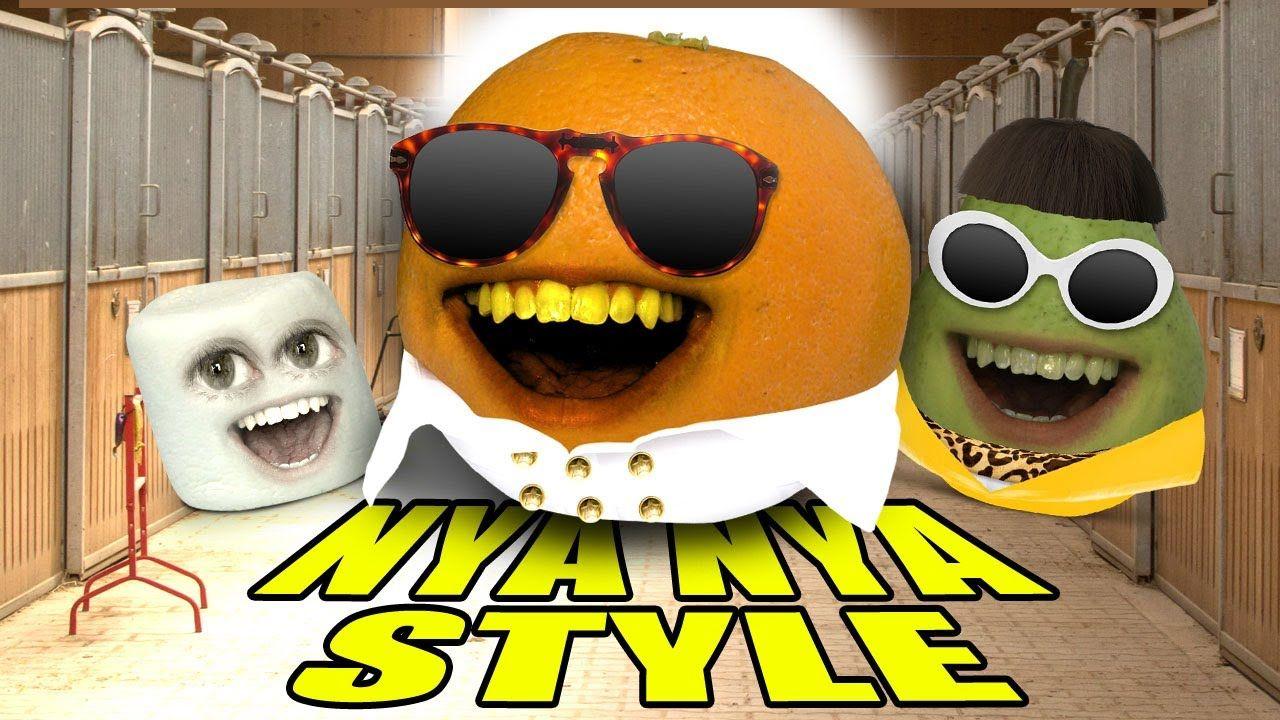 1280x720 Annoying Orange Orange Nya Nya Style, HD Wallpaper & background