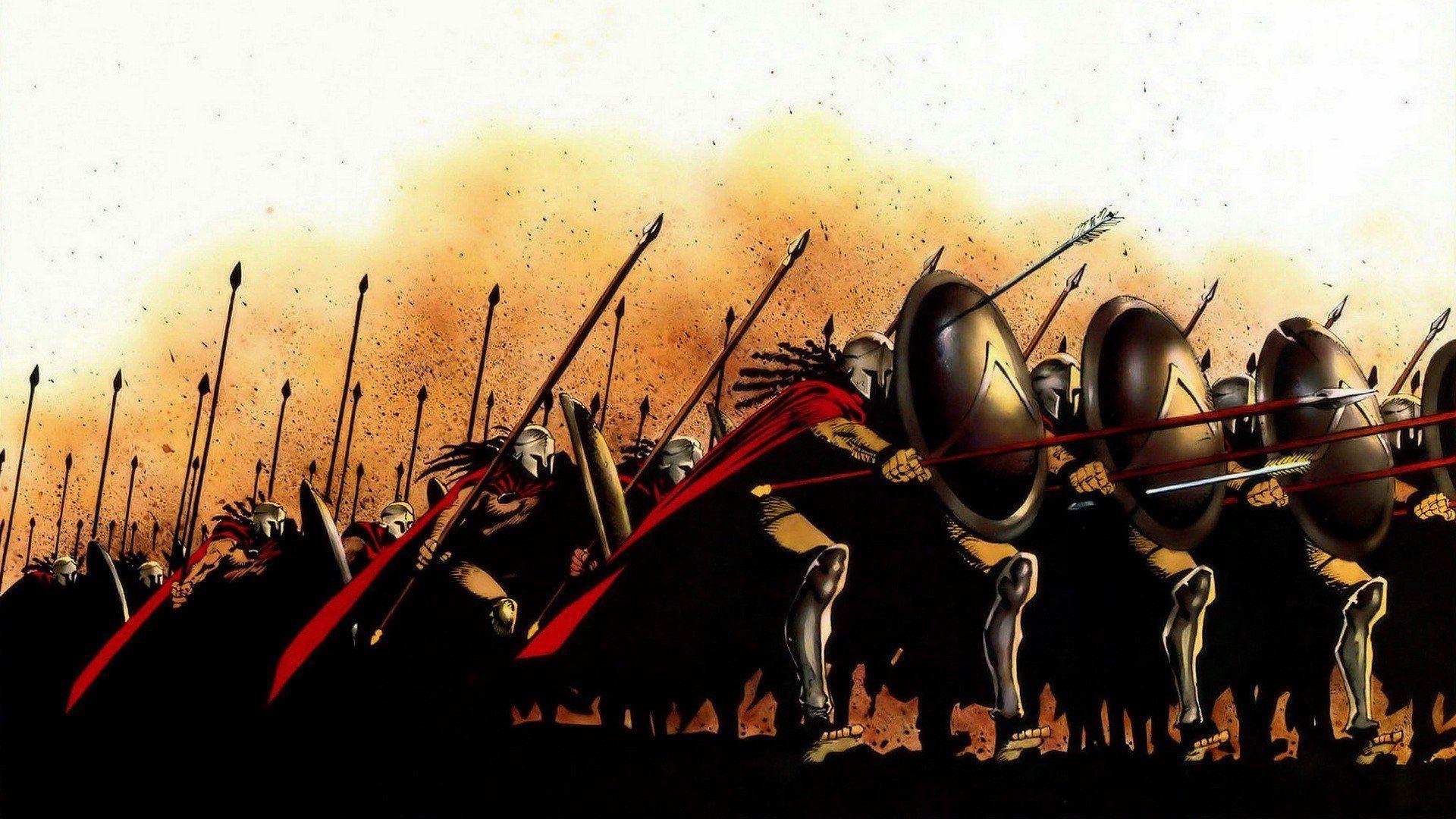 1920x1080 render, Spartans, 300: Rise of an Empire, History, Men