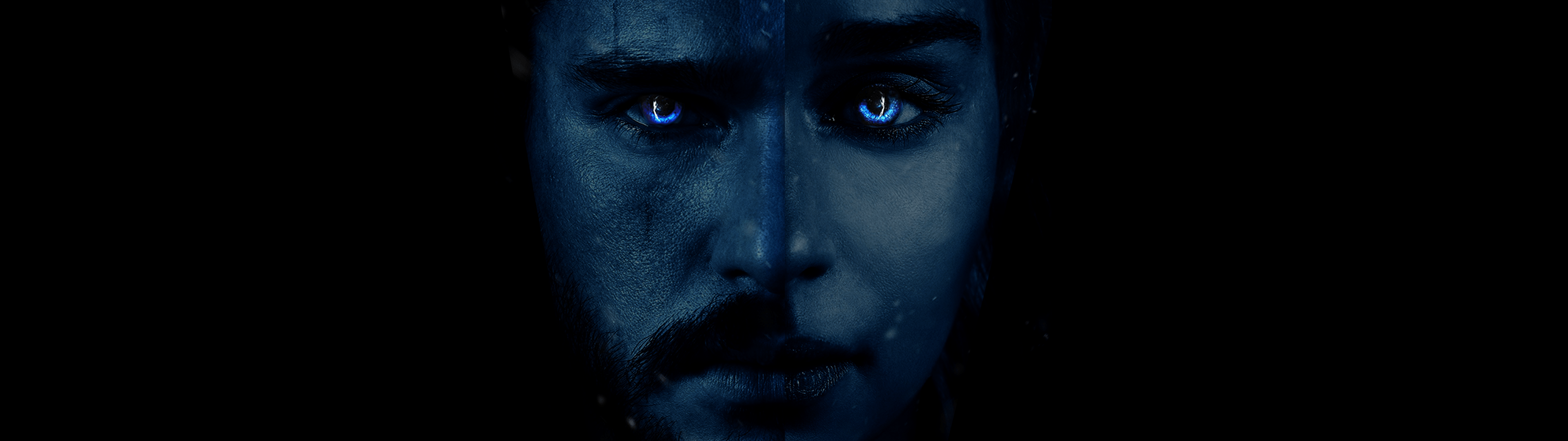 3840x1080 Game of Thrones. King of the North and Mother