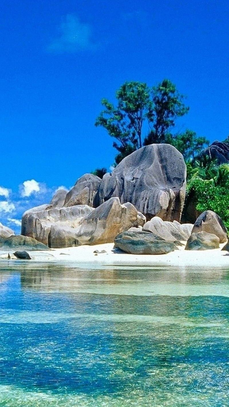 800x1421 Beautiful Beach, beach, nature, nice, HD wallpaper
