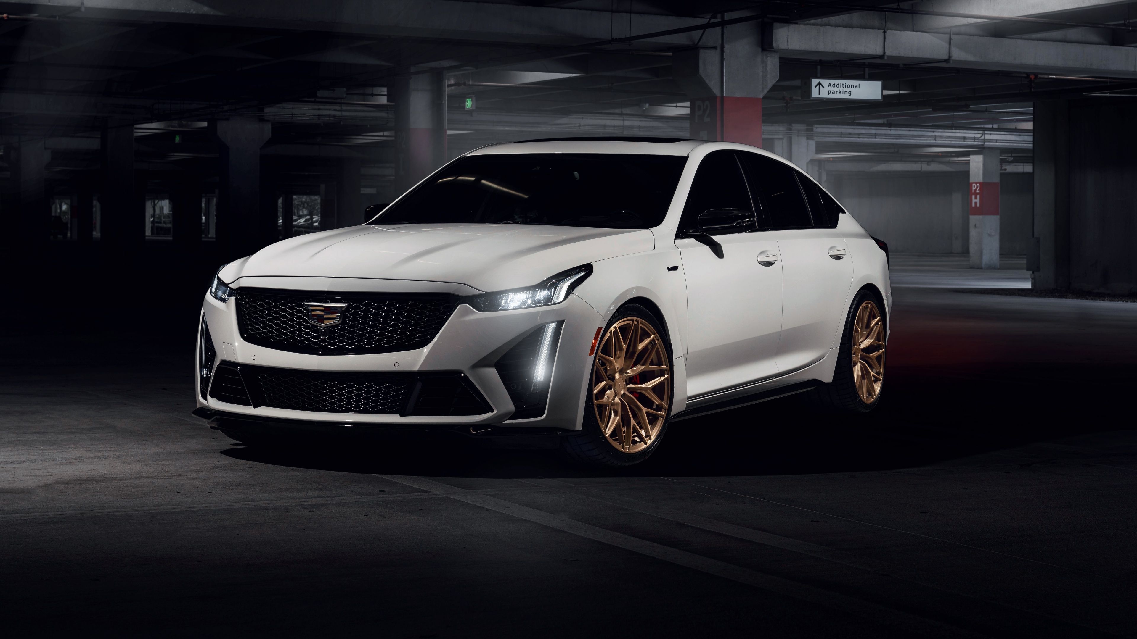 3840x2160 Cadillac CT5 V Blackwing Wallpaper 4K, Luxury Cars, 5K, 8K