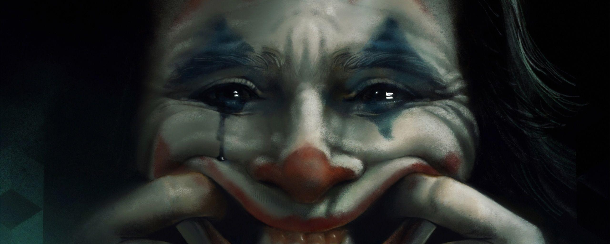 2560x1024 Wallpaper 4k Joker Movie 2019 Art 4k Wallpaper, Artwork