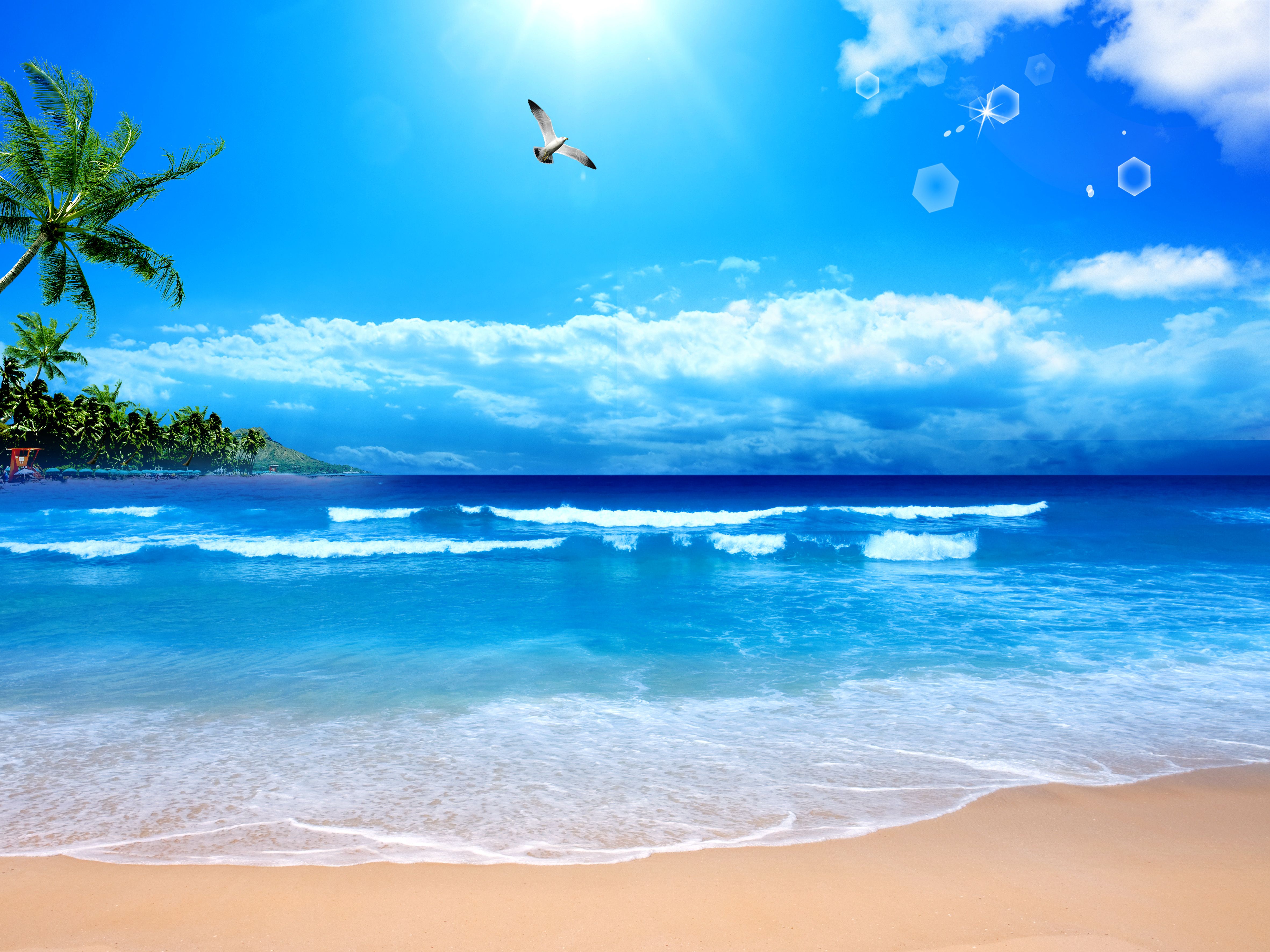 4724x3543 Wallpaper Body of Water, Ocean, Nature, Sea, Blue, Background Free Image