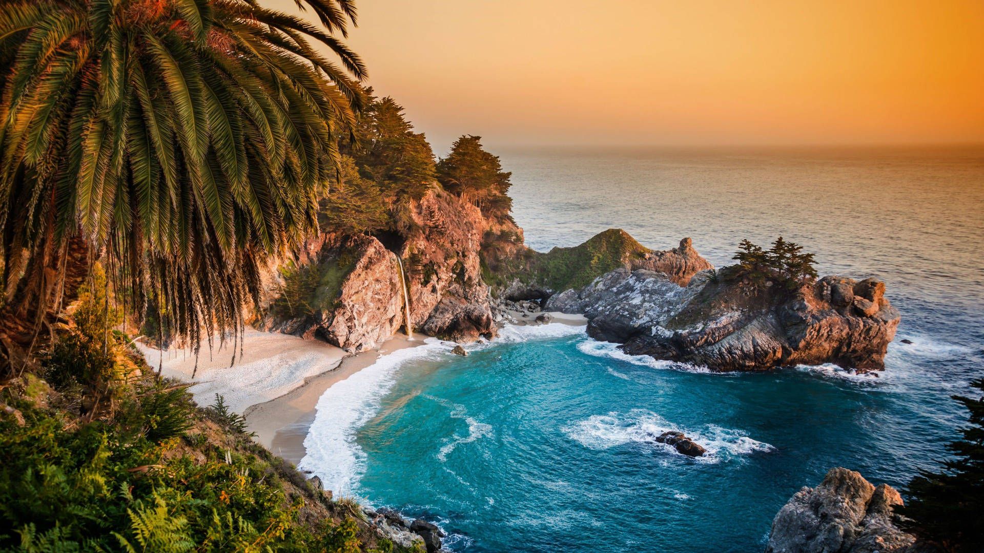 1920x1080 Download 4k Nature Beach Wallpaper