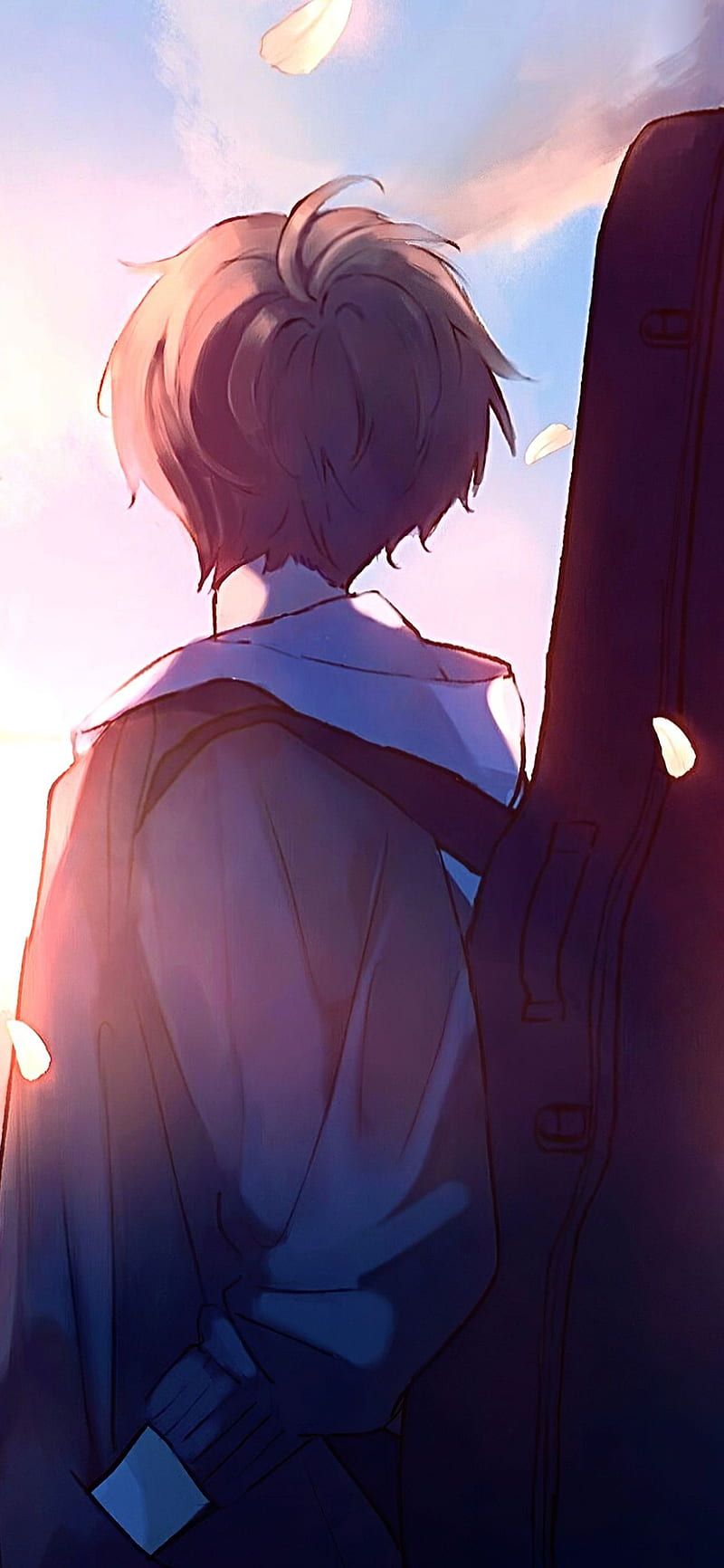 800x1732 Anime Boy iPhone, Love Anime Boy, HD phone wallpaper