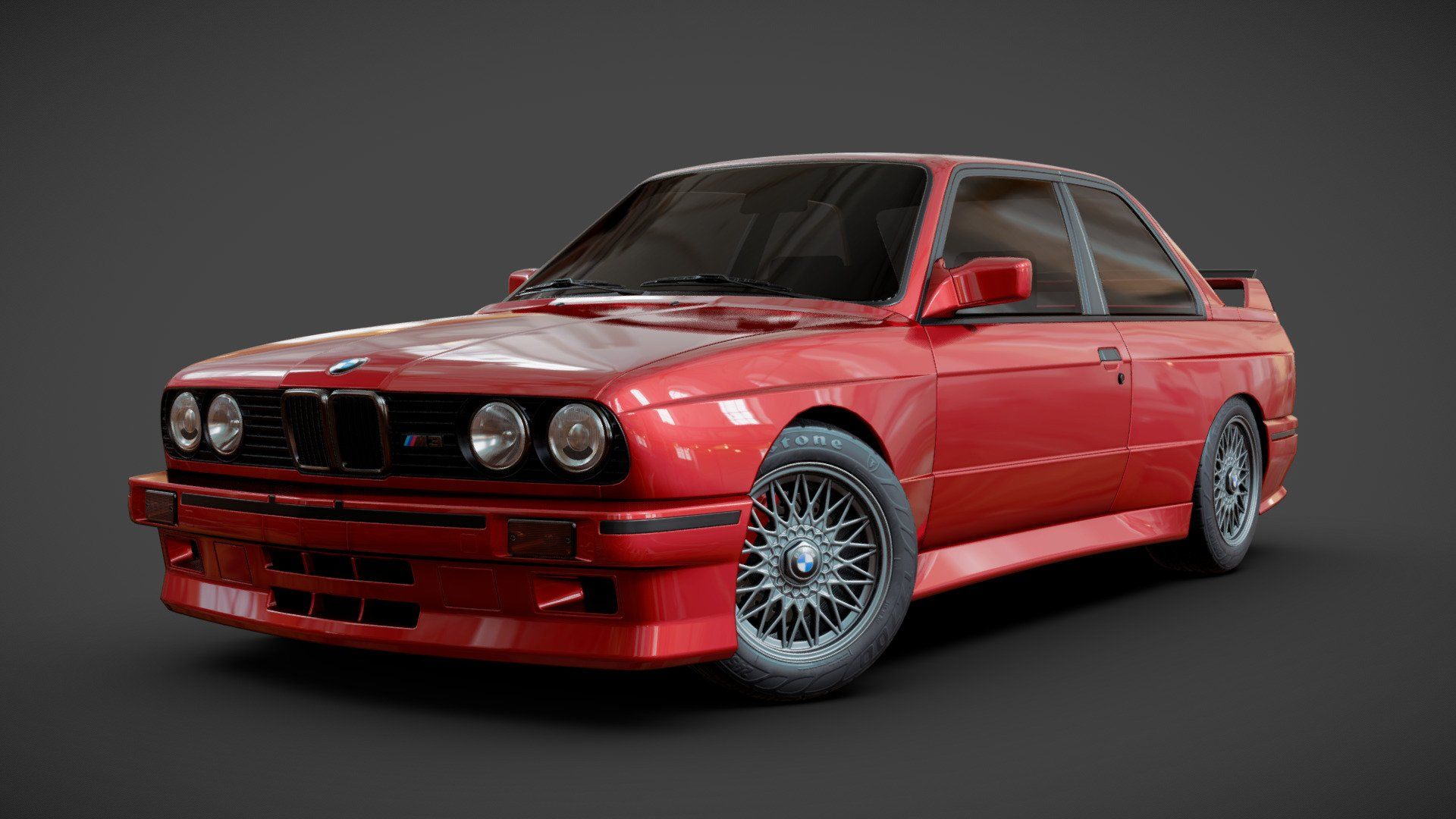 1920x1080 FREE] BMW M3 E30 Free 3D model by Martin Trafas [ac3c701]