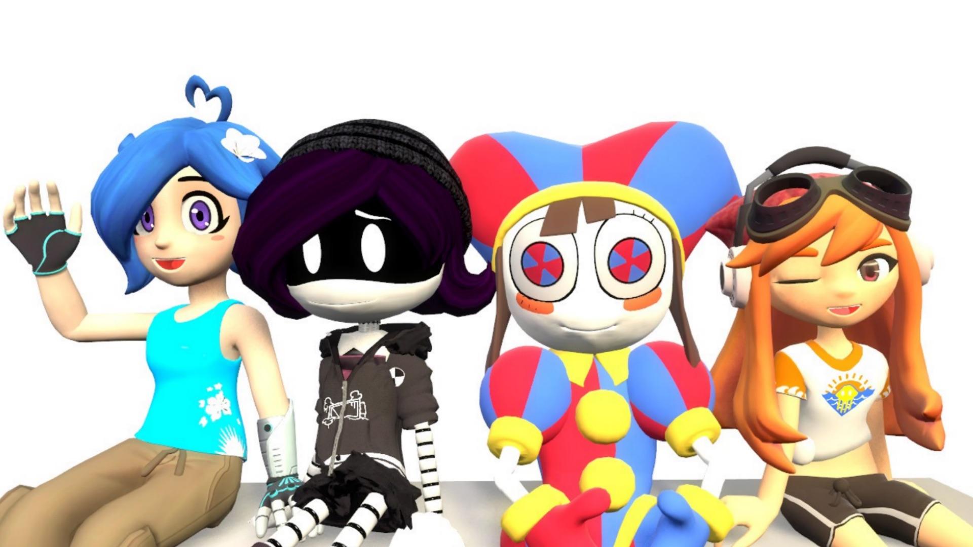 1920x1080 Glitch Protagonists