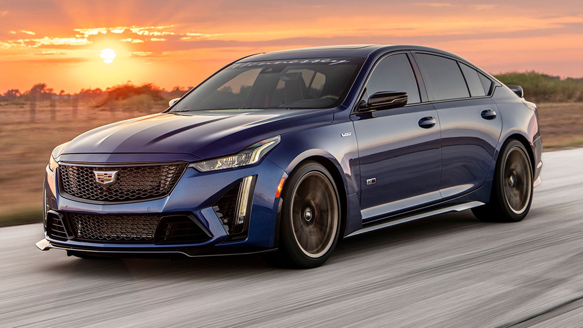 1920x1080 Hennessey's H1000 Cadillac CT5 V Blackwing Is The Fastest Combustion Luxury Sedan On The Planet