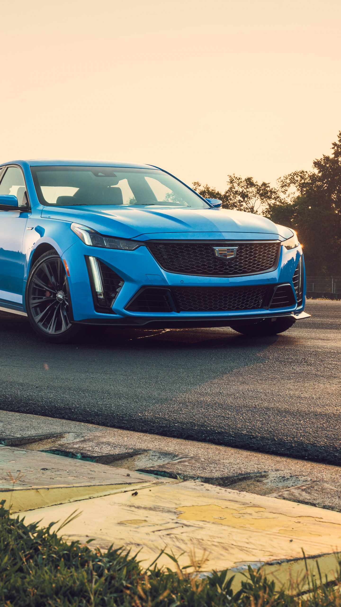 1440x2560 Cadillac CT4 V Blackwing Wallpaper
