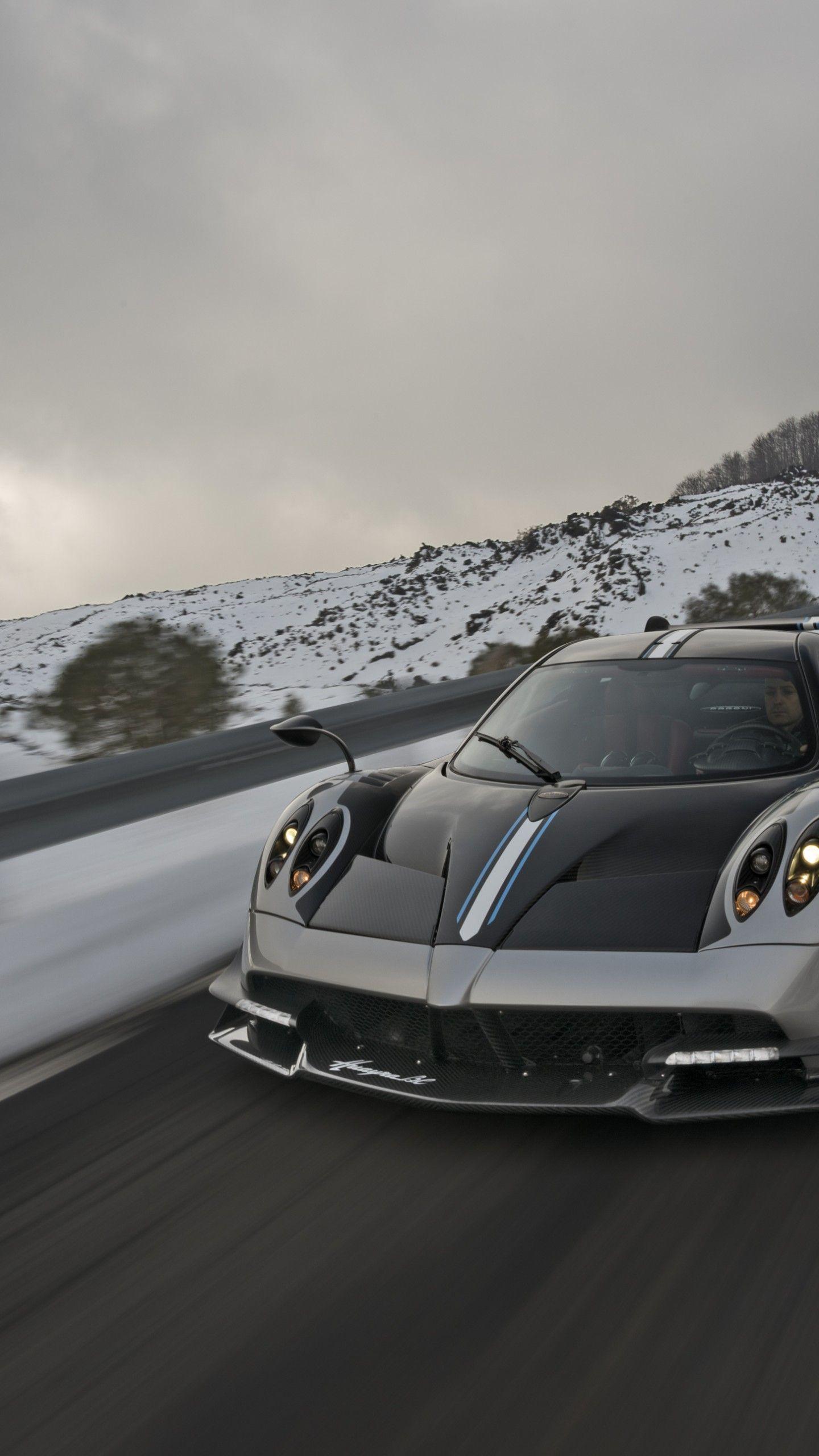 1440x2560 Wallpaper Pagani Huayra BC, Geneva Auto Show Ultra Light