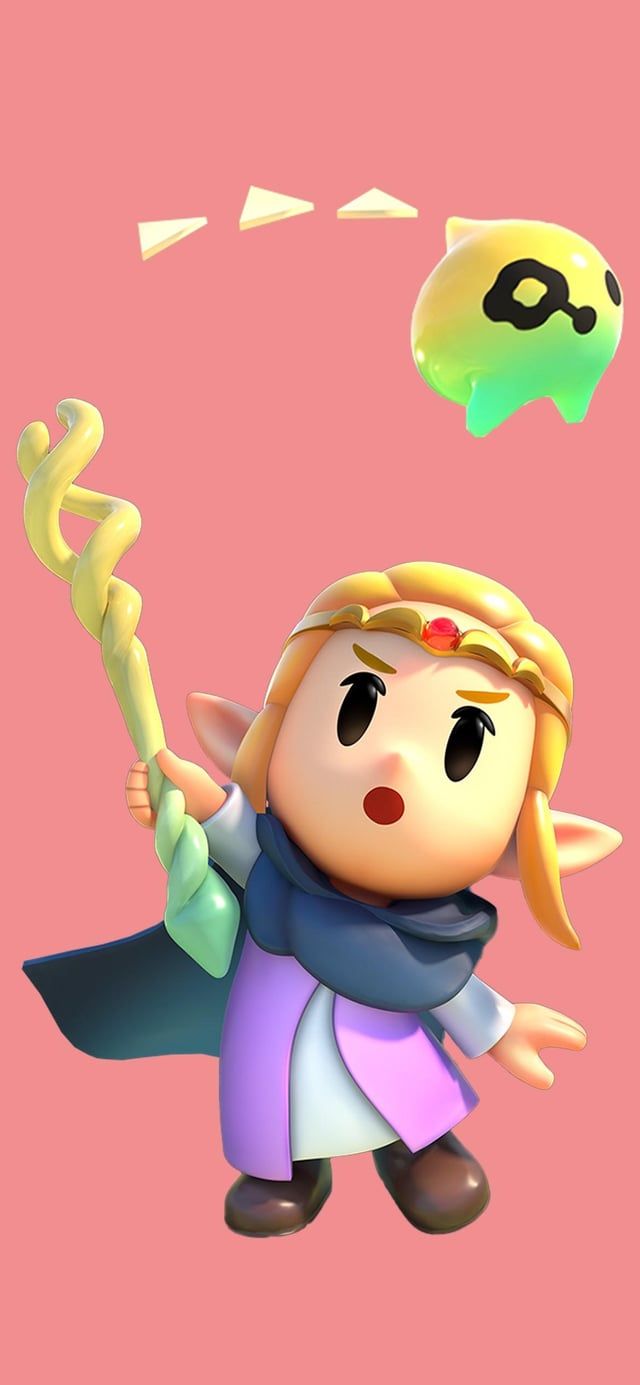 640x1385 I made a simple phone wallpaper for Echoes of Wisdom because I can't contain my excitement! There's multiple color options to choose from so I hope y'all enjoy!