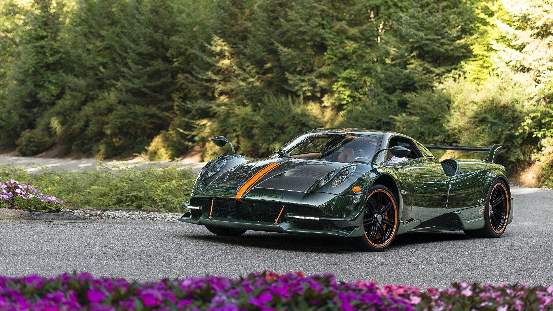 1920x1080 Wallpaper Pagani 2016 18 Huayra BC Green Metallic 1920x1080